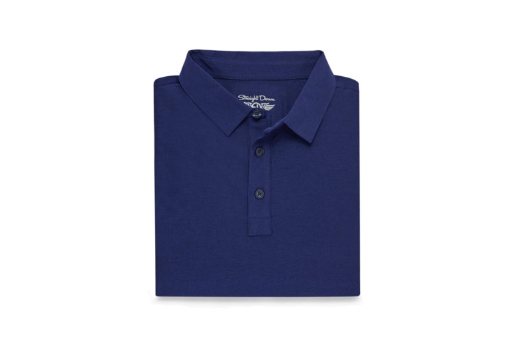 Straight Down Dodge Polo - Dark Indigo 2
