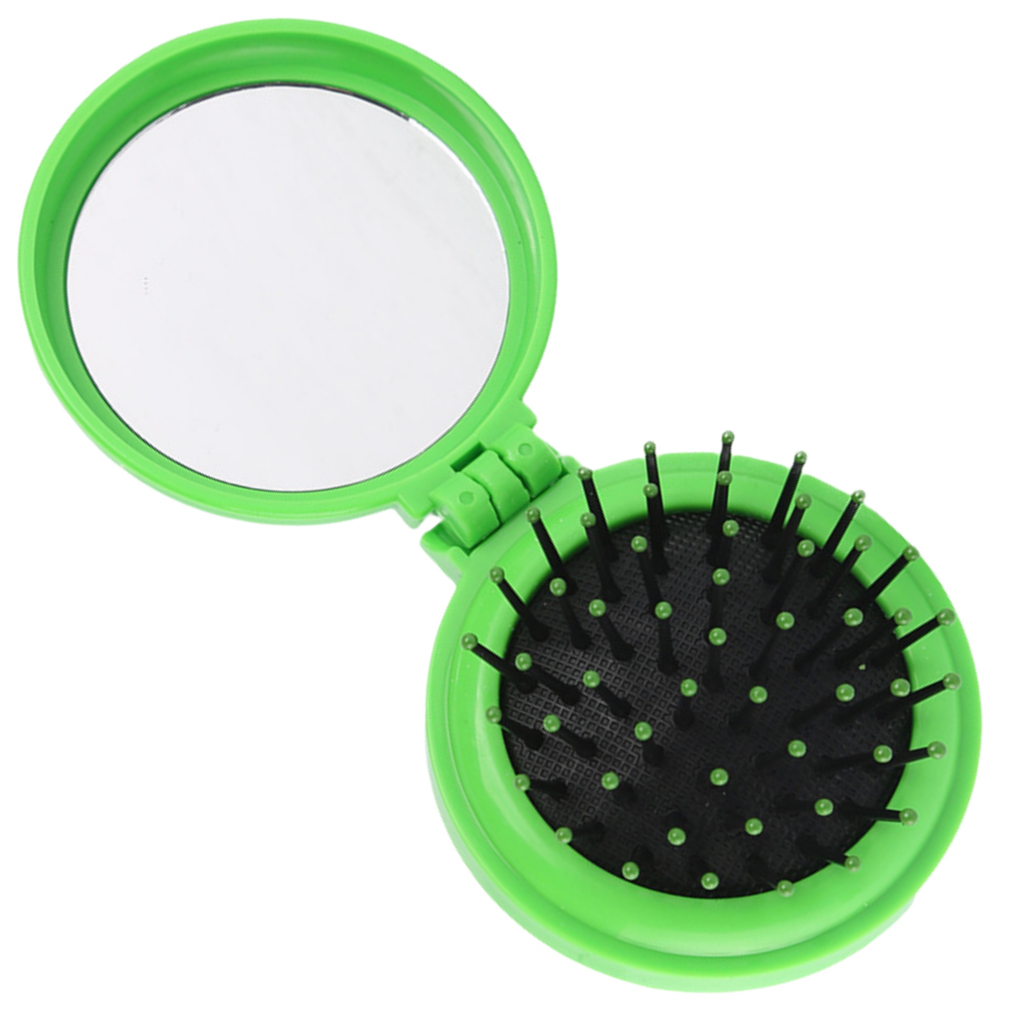 Folding Hair Brush with Mirror 13