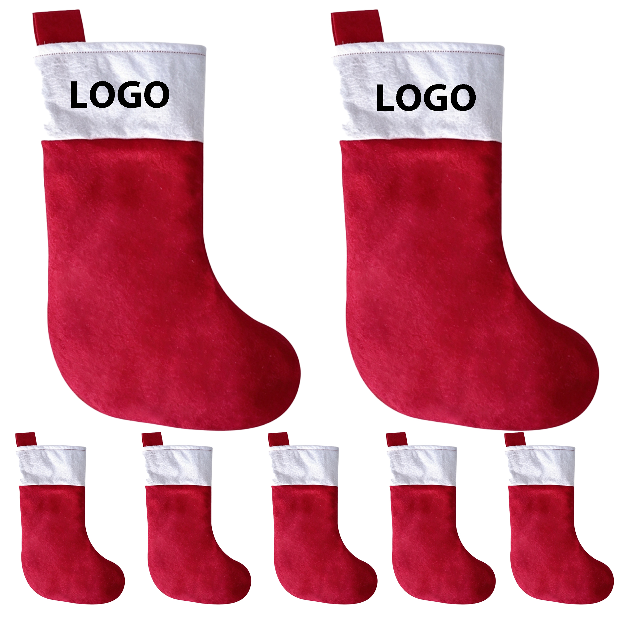 14"9.5"Christmas Stocking Decor 2