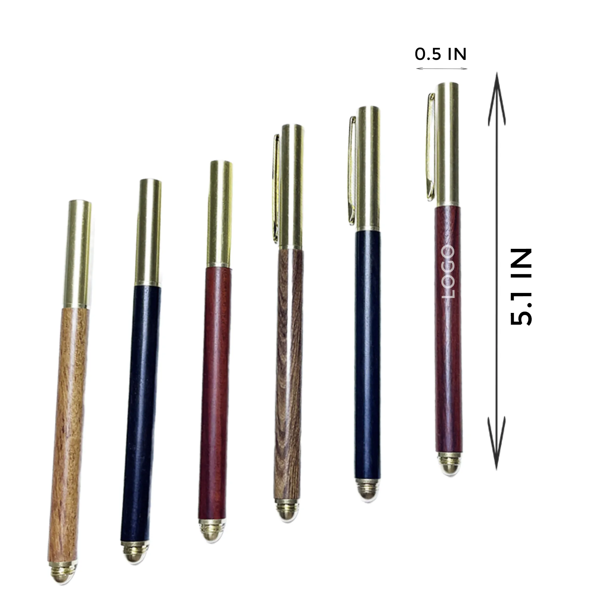 Brass Pen With Sandalwood P Body 7