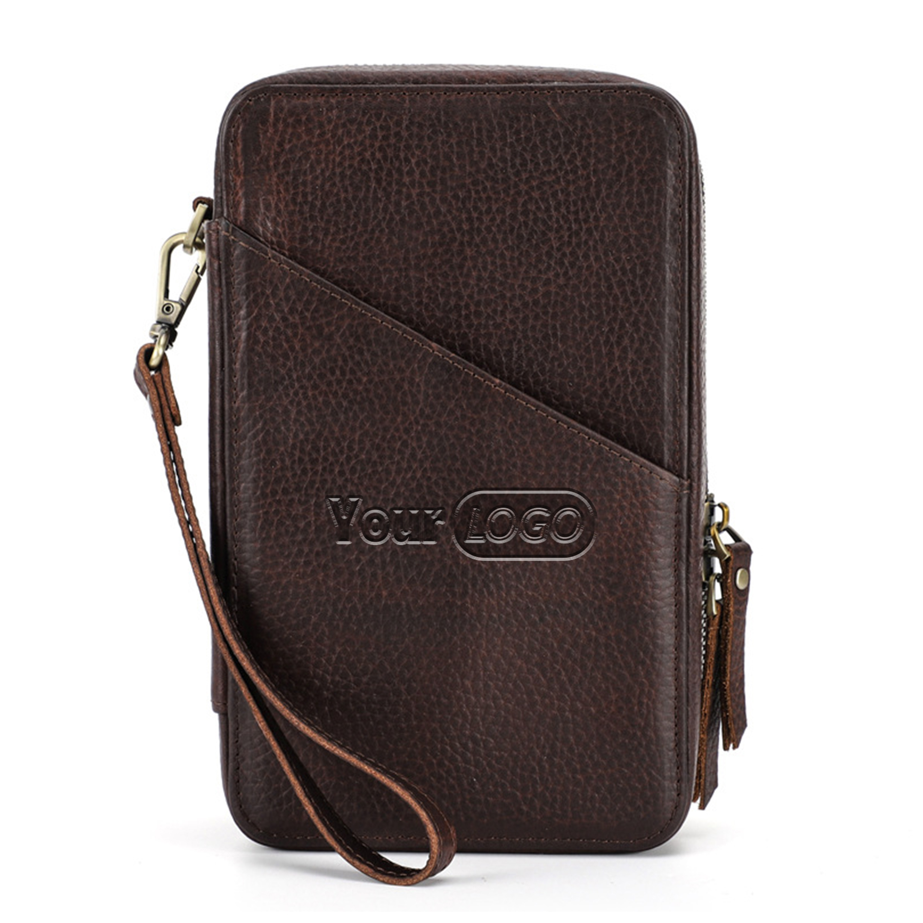 Leather Waterproof anti-seismic Phone Storage box Handbag 3