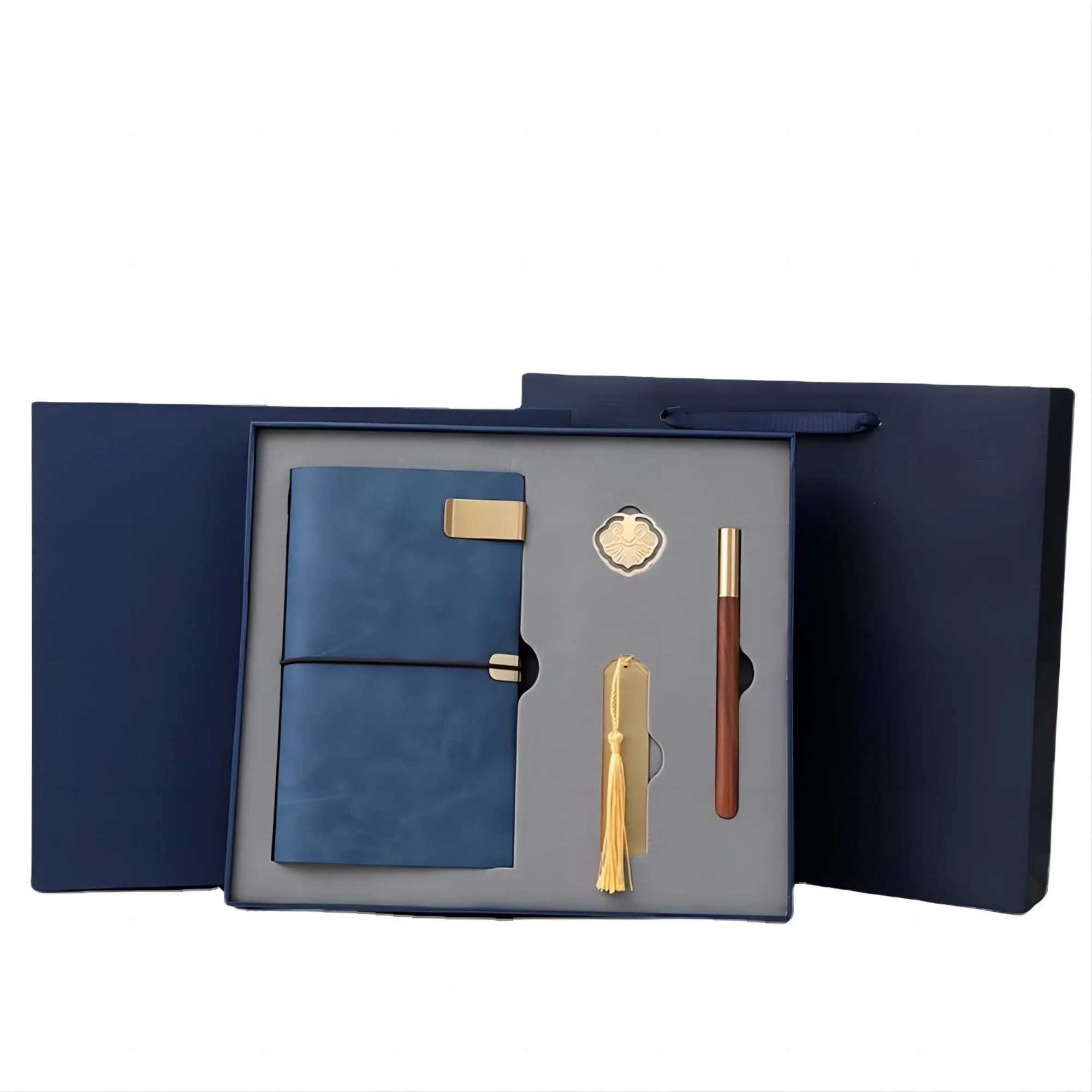 Business Notebook Brass Bookmar Book Buckle Set 12