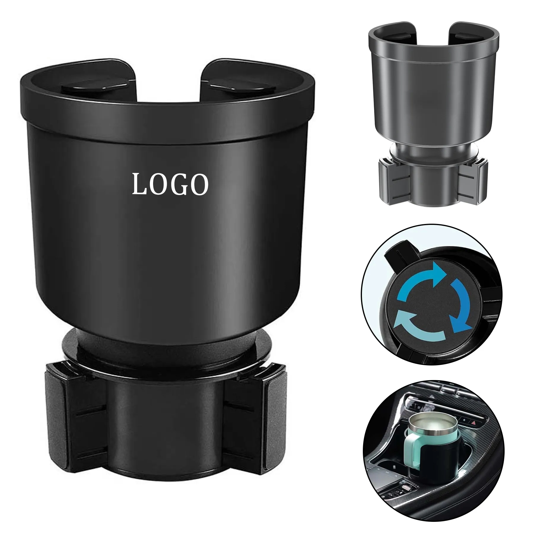 Upgraded Car Cup Holder Extension Adapter 7