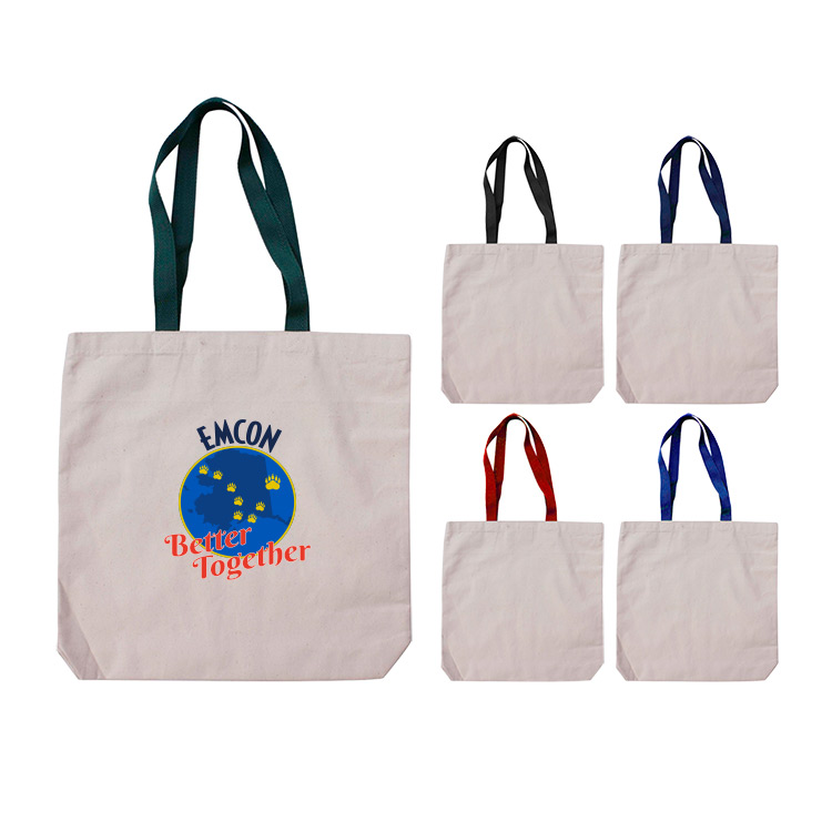 100% 10 oz. Recycled Cotton Canvas Tote Bag 9