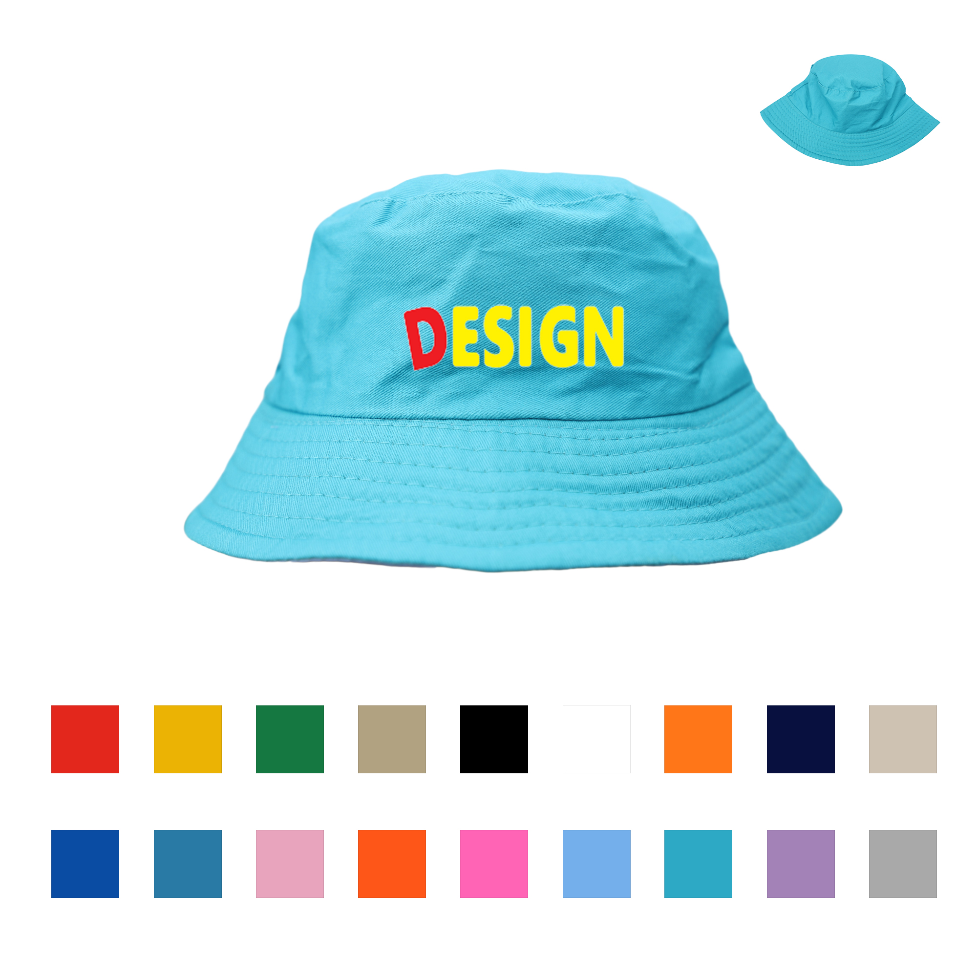 Cotton Bucket Hat 1