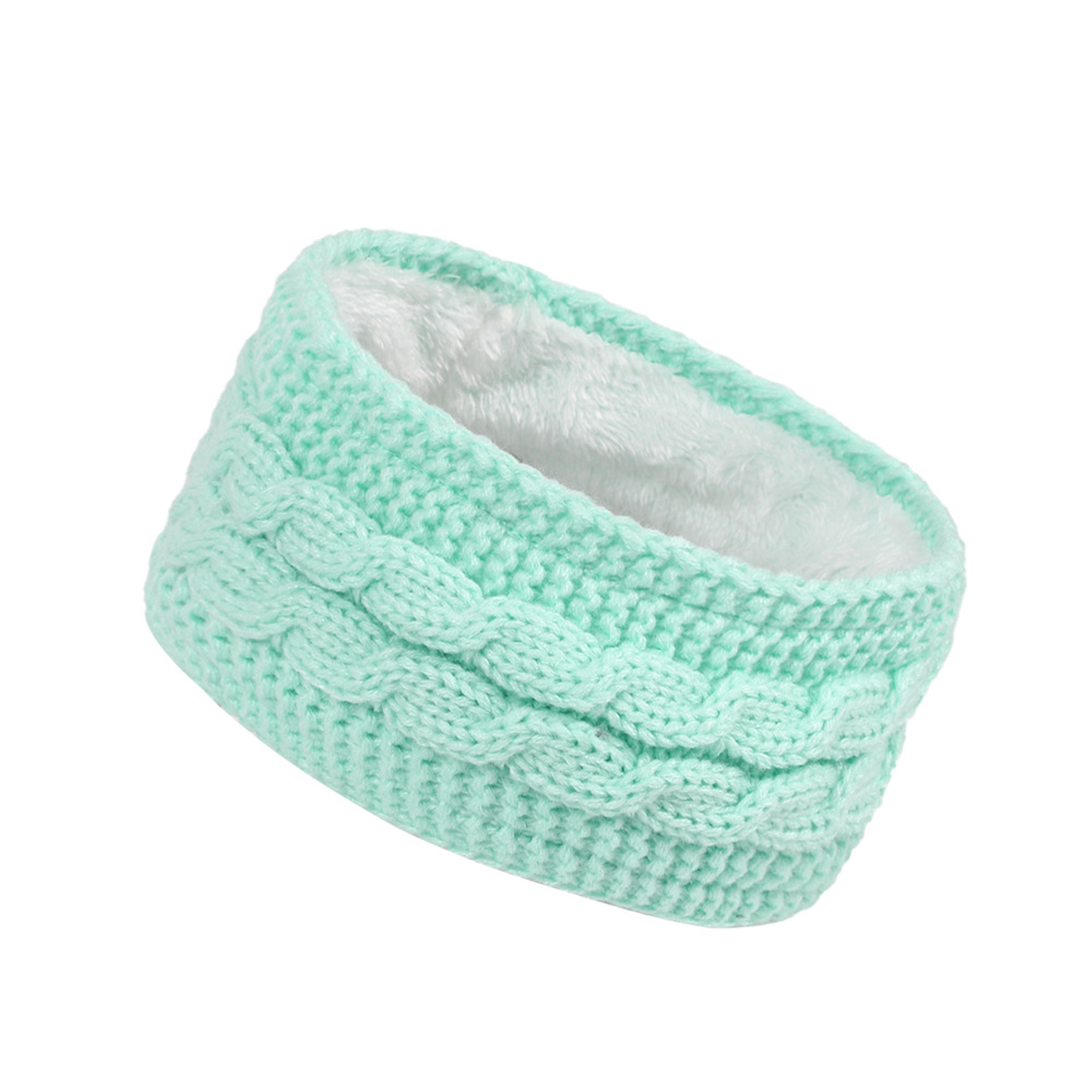 Acrylic Winter Velvet Knit Sports Headband 23