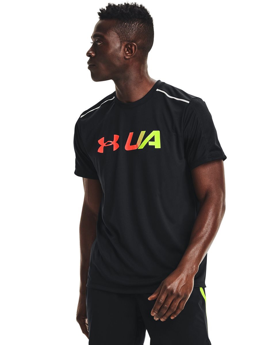 UA Run Graphic Print Fill Men's Short Sleeve 12