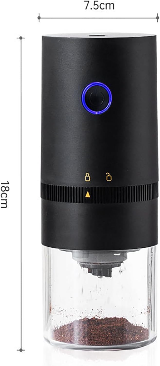 Portable Electric Burr Coffee Grinder 13