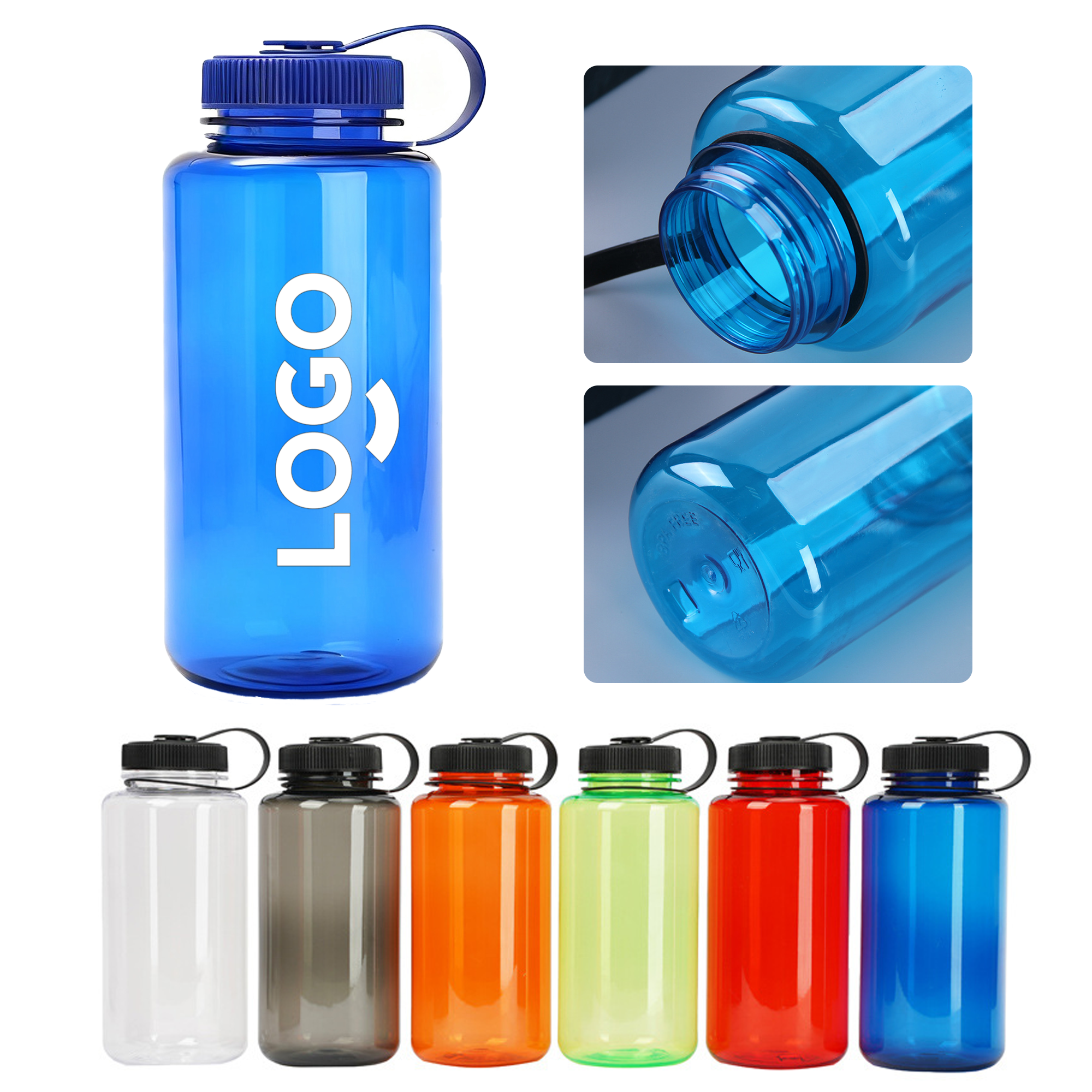 32oz Large Capacity Outdoor Water Bottle