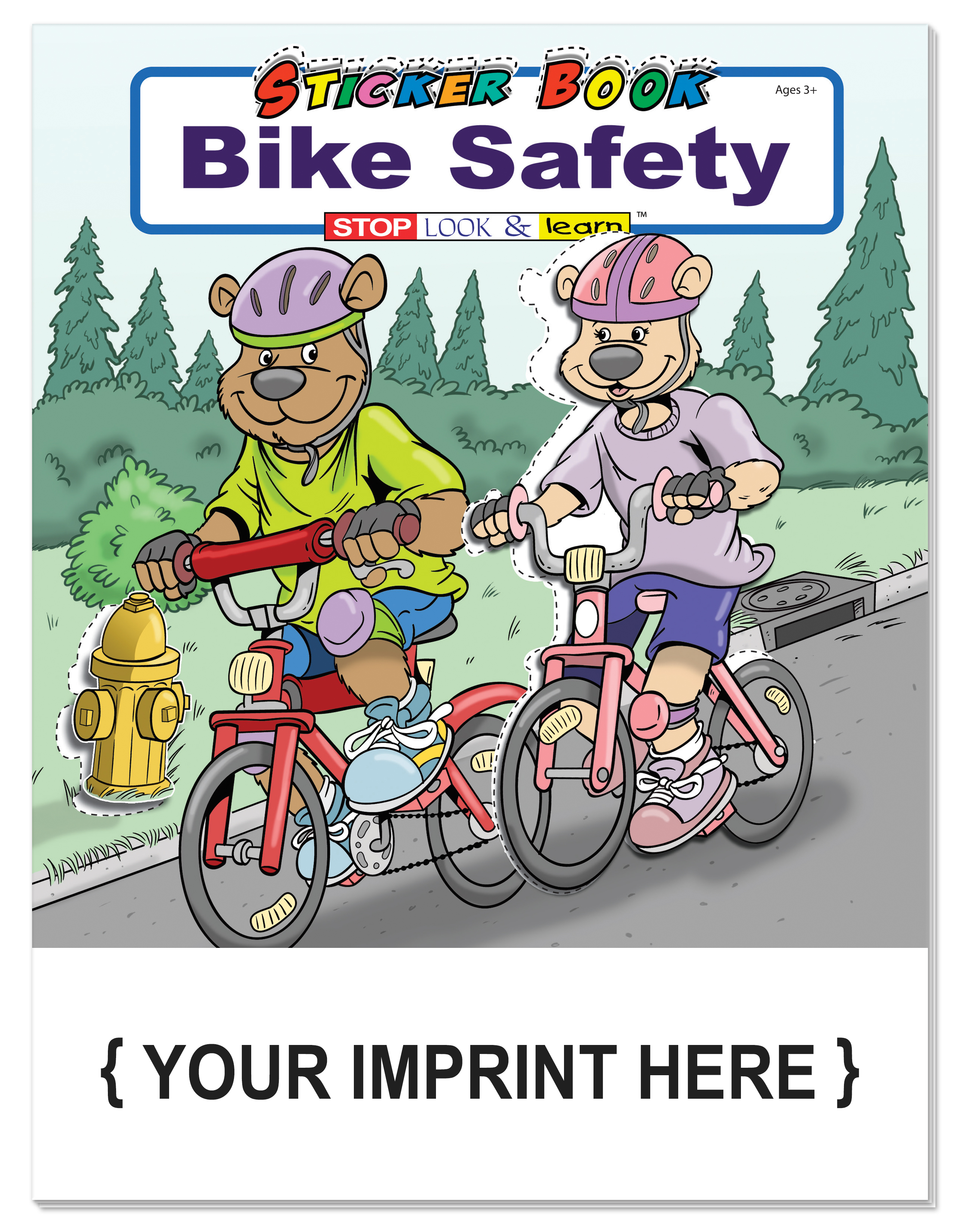 STICKER BOOK - Bike Safety Sticker Book