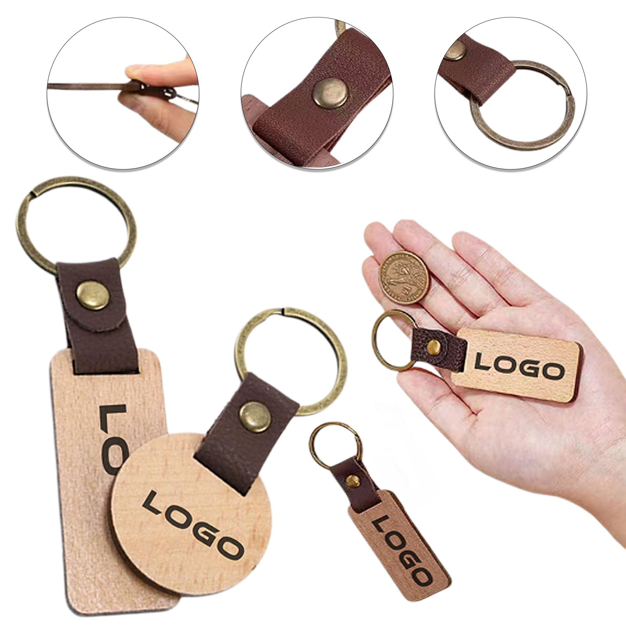 Promotional Souvenir Wooden Charm 2