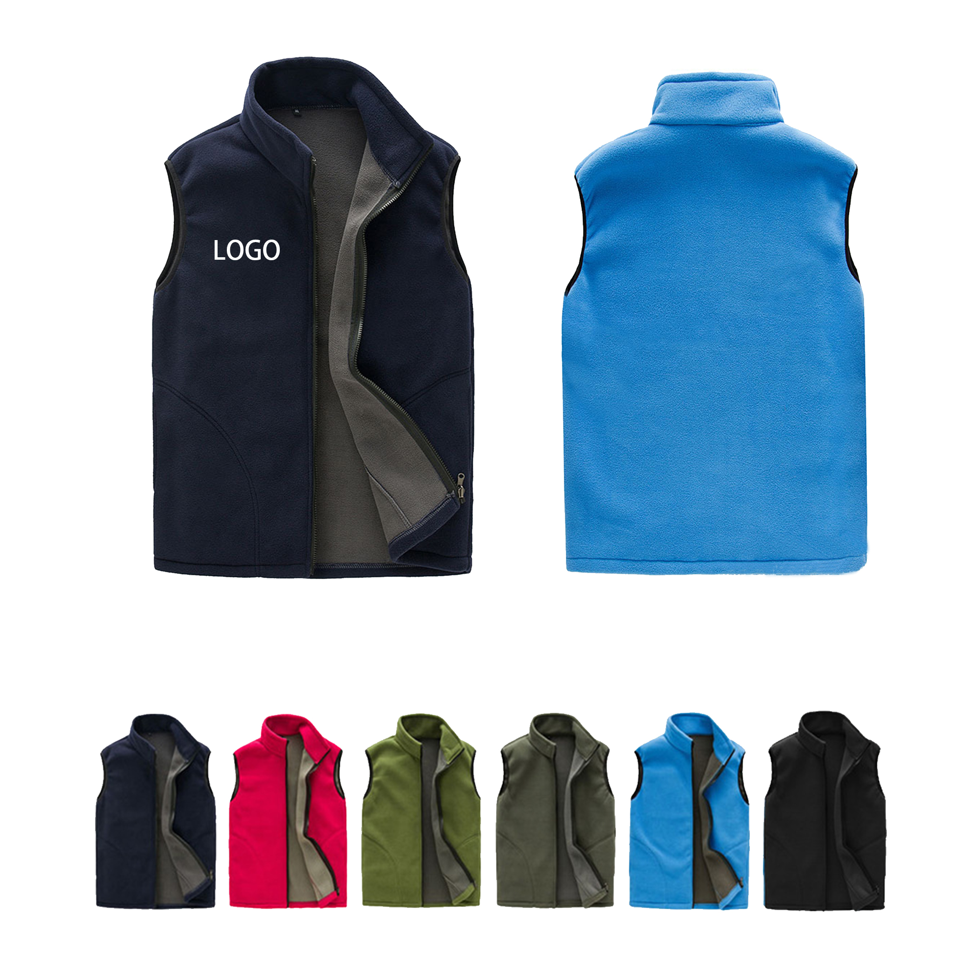 MOQ:10pcs Sleeveless Jacket 4