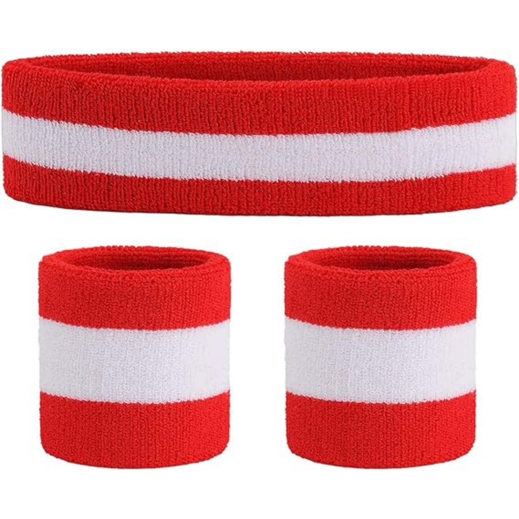 Sweatbands Exercise Eadband Wristband Set 80