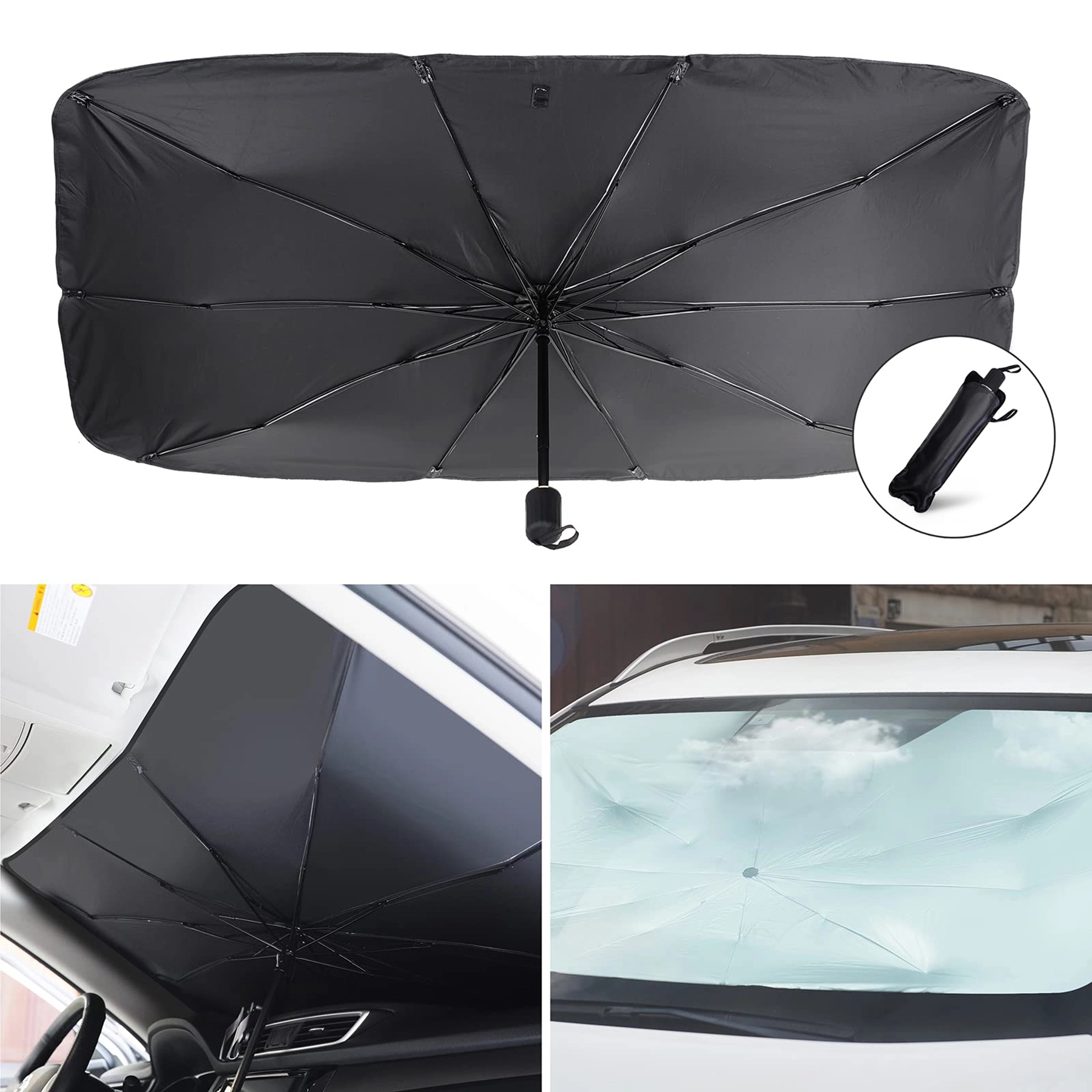 Automotive Windshield Sunshades Car Umbrella 15
