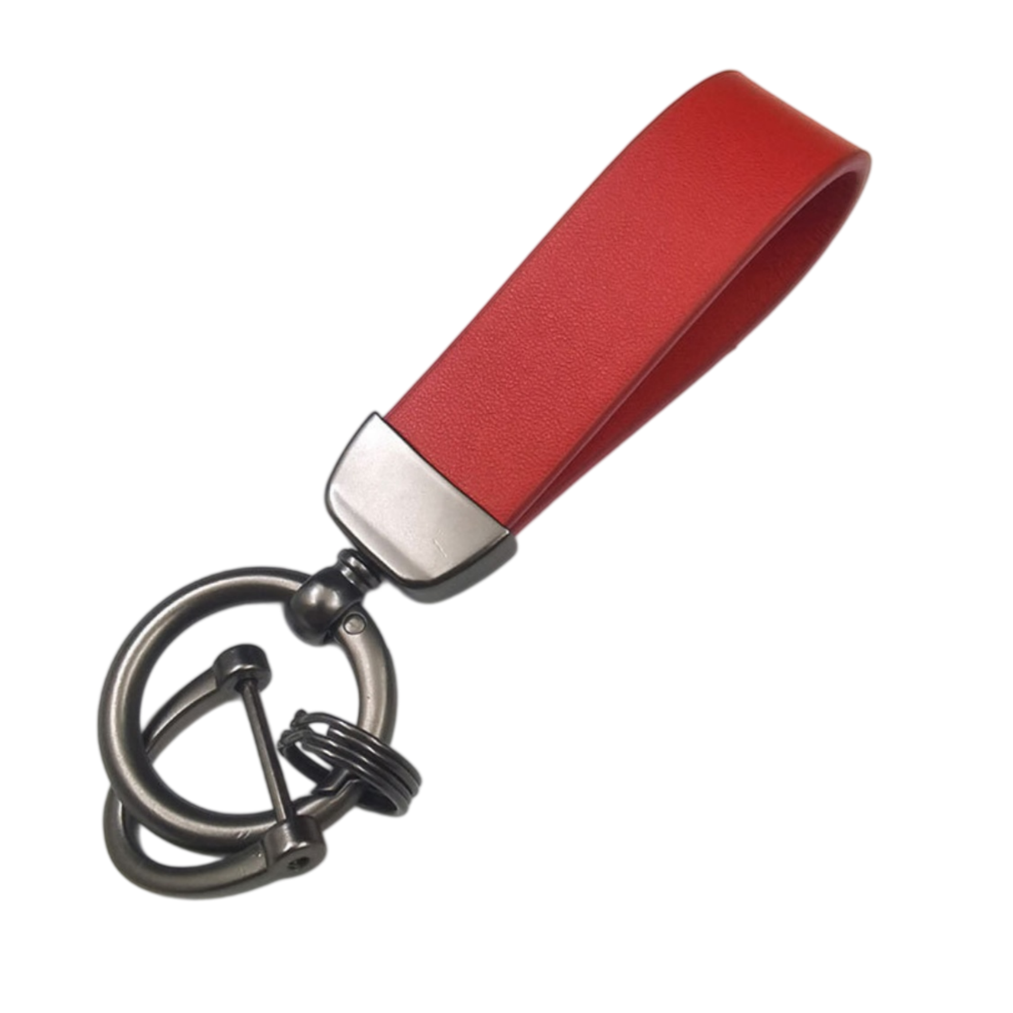 Vintage Leather Car Keychain 10