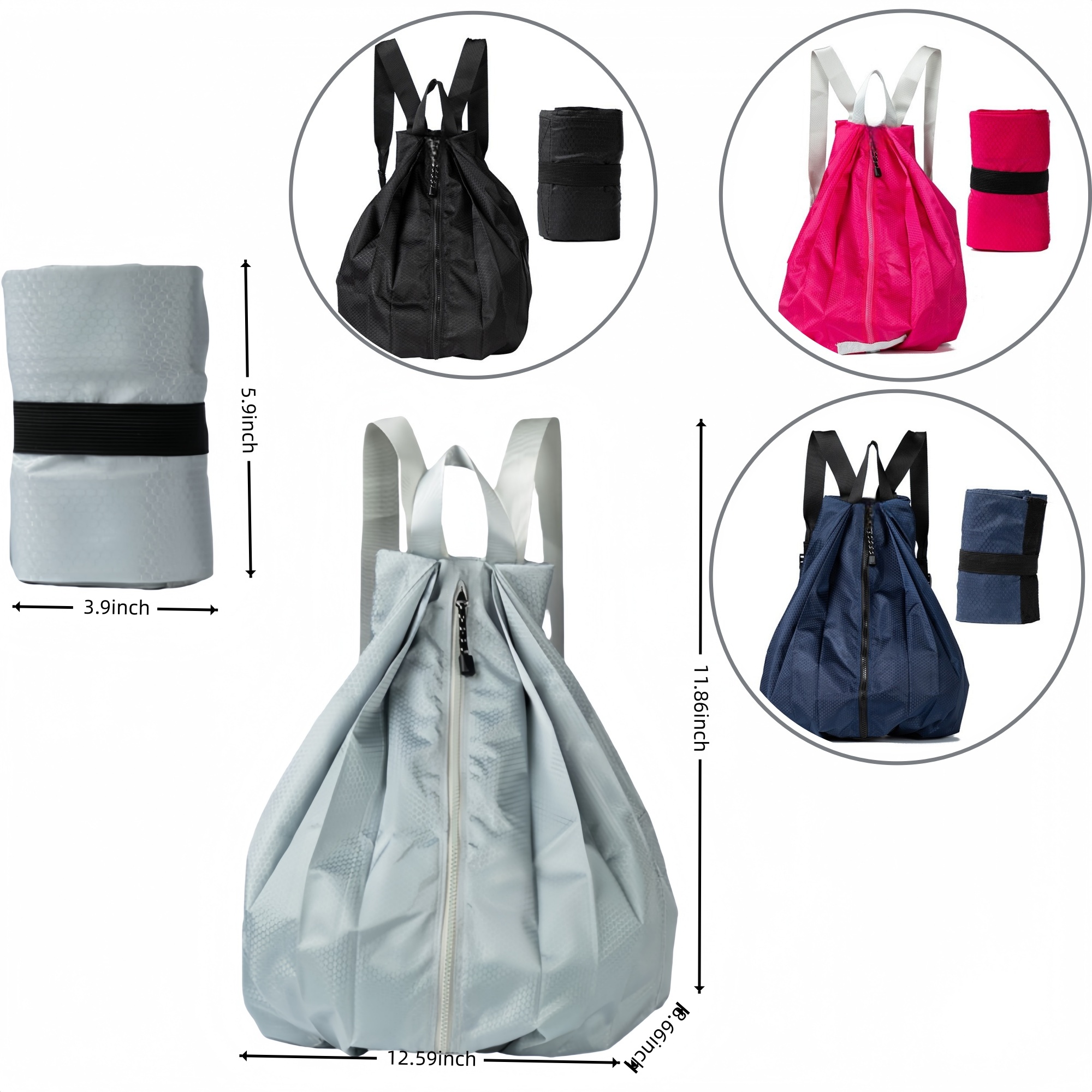 Promotional Foldable Backpack For Outdoor & Travel 4
