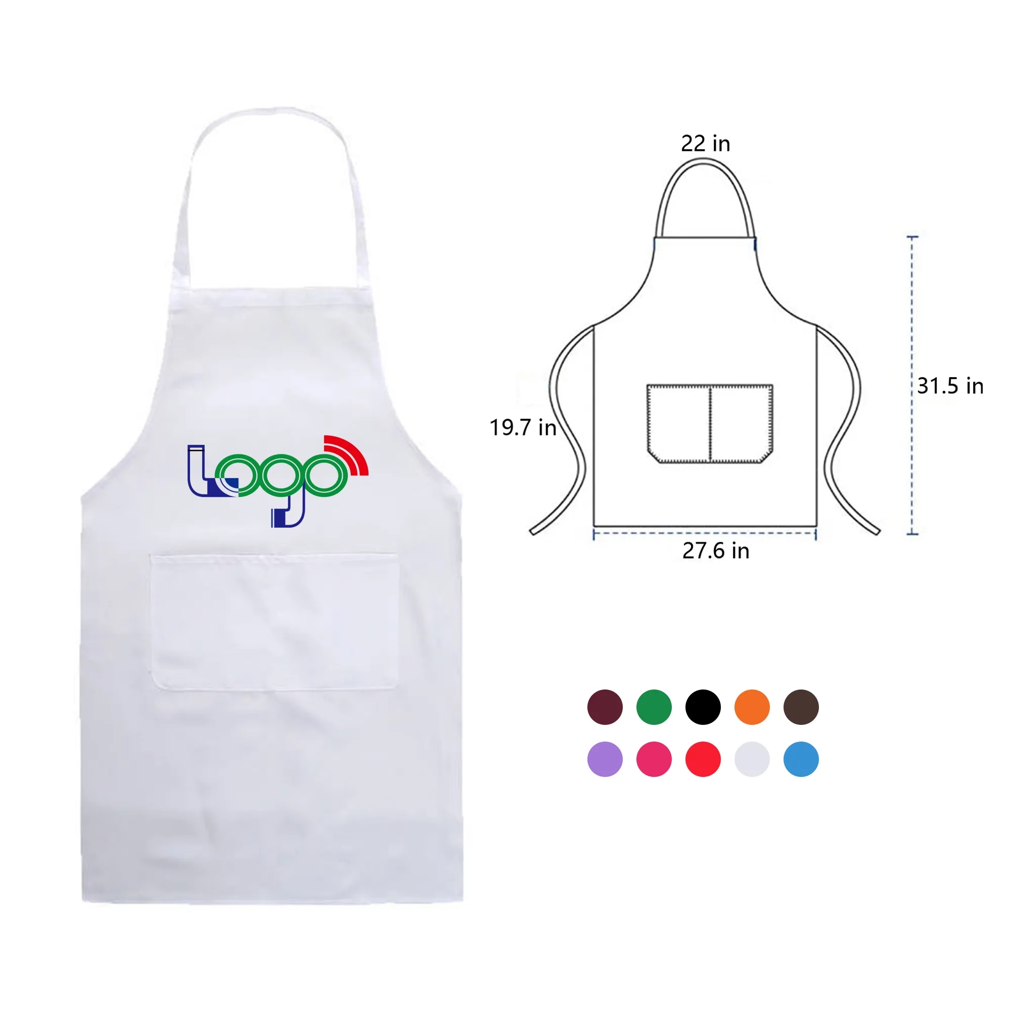 Kitchen Bib ApronsUnisex
