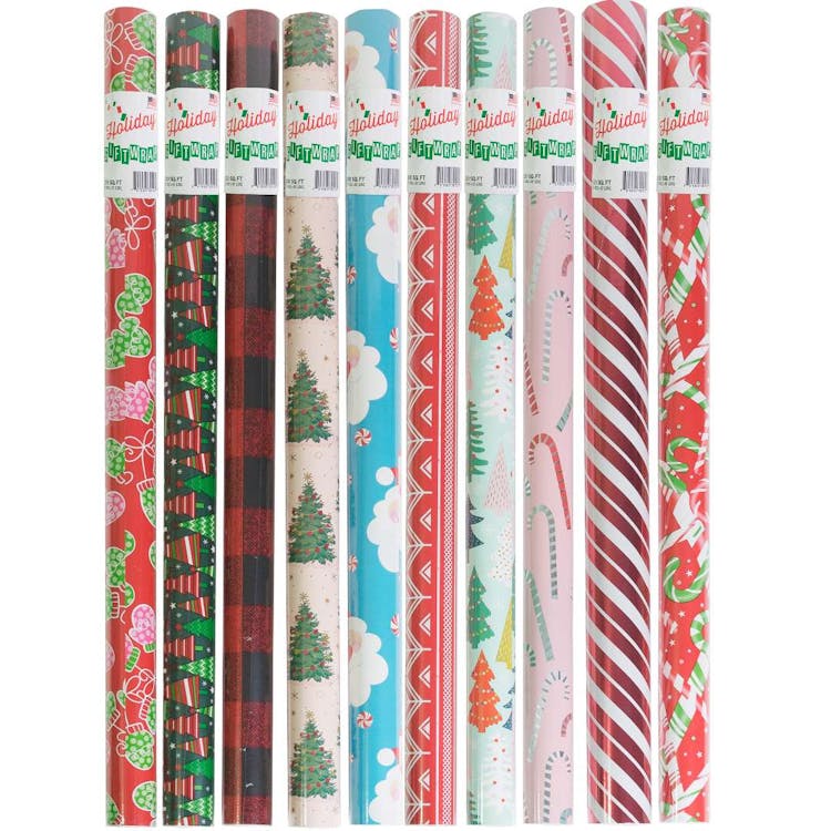 Christmas Gift Wrap Assorted Styles - 100 Sq. ft. 2
