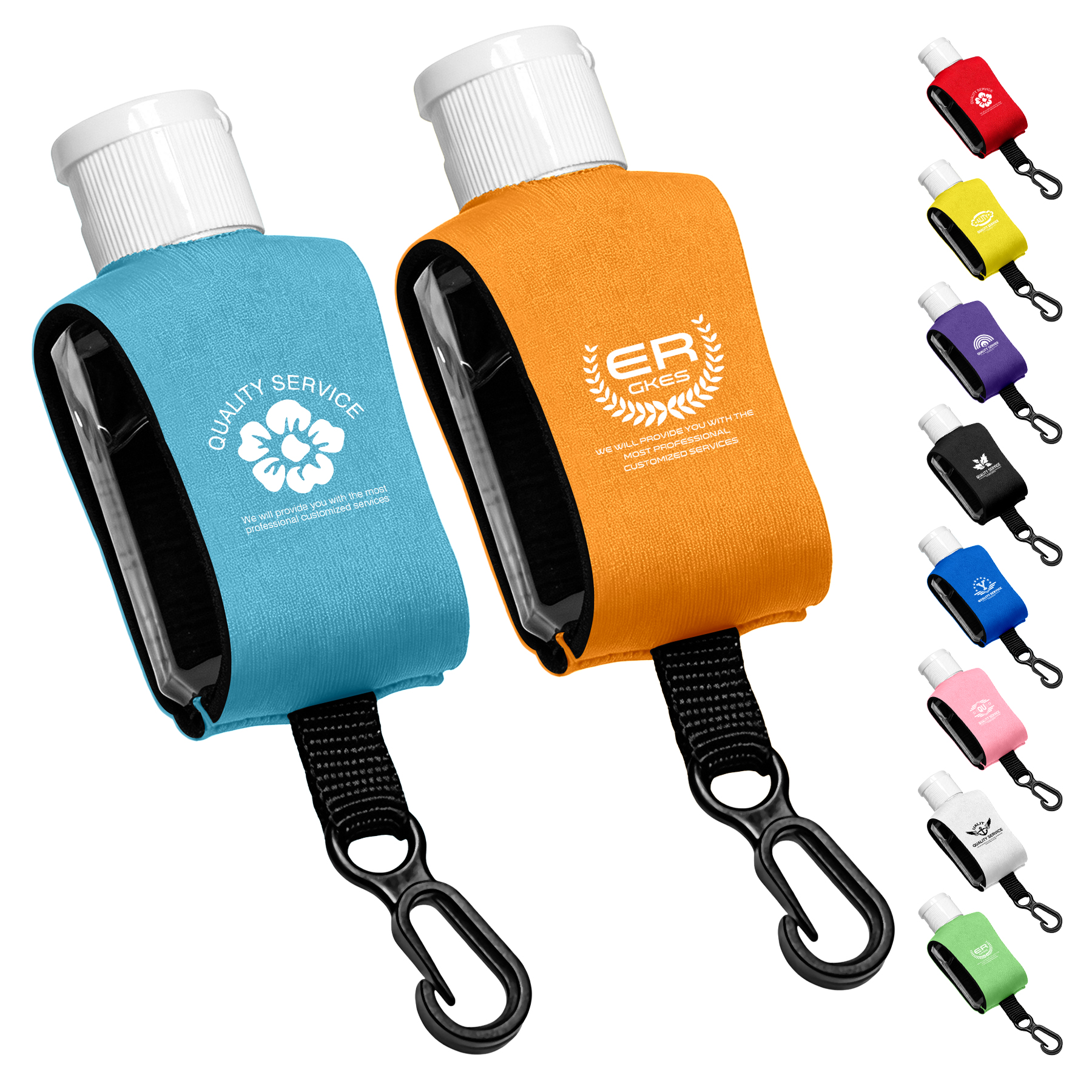 1 OZ Hand Sanitizer Holder (Neoprene Material)