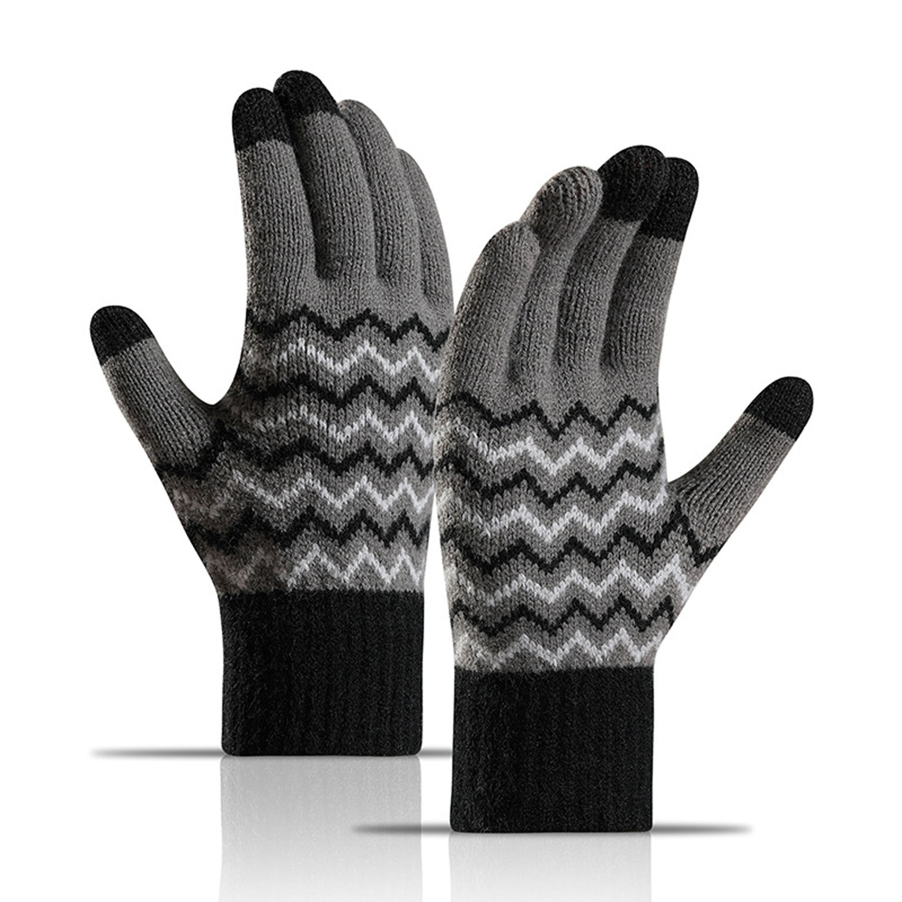 Men's Fleece-Lined Winter Gloves 14