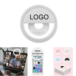 USB Rechargeable Clip-on Selfie Fill Light