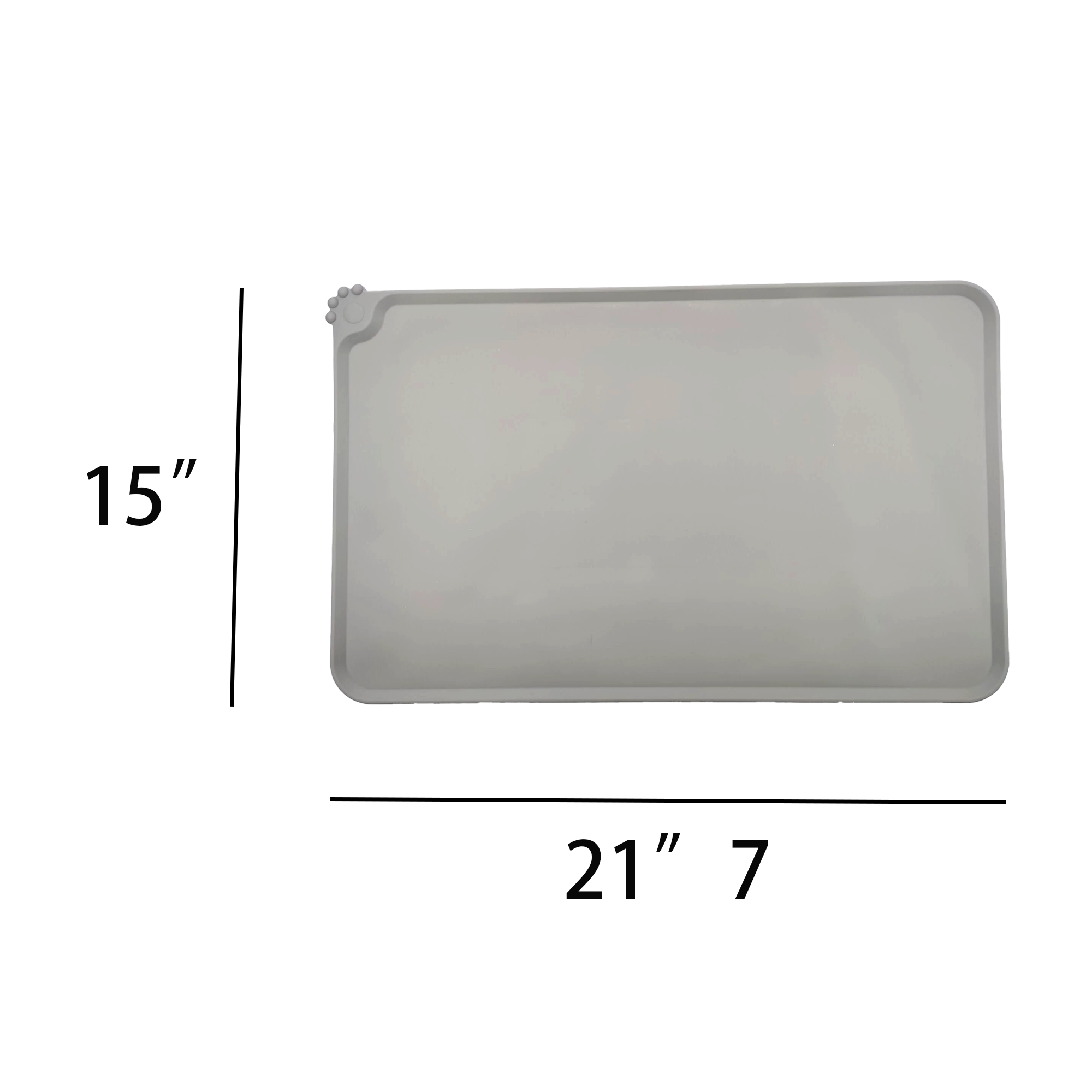 Silicone Pet Food Mat with Grip 10