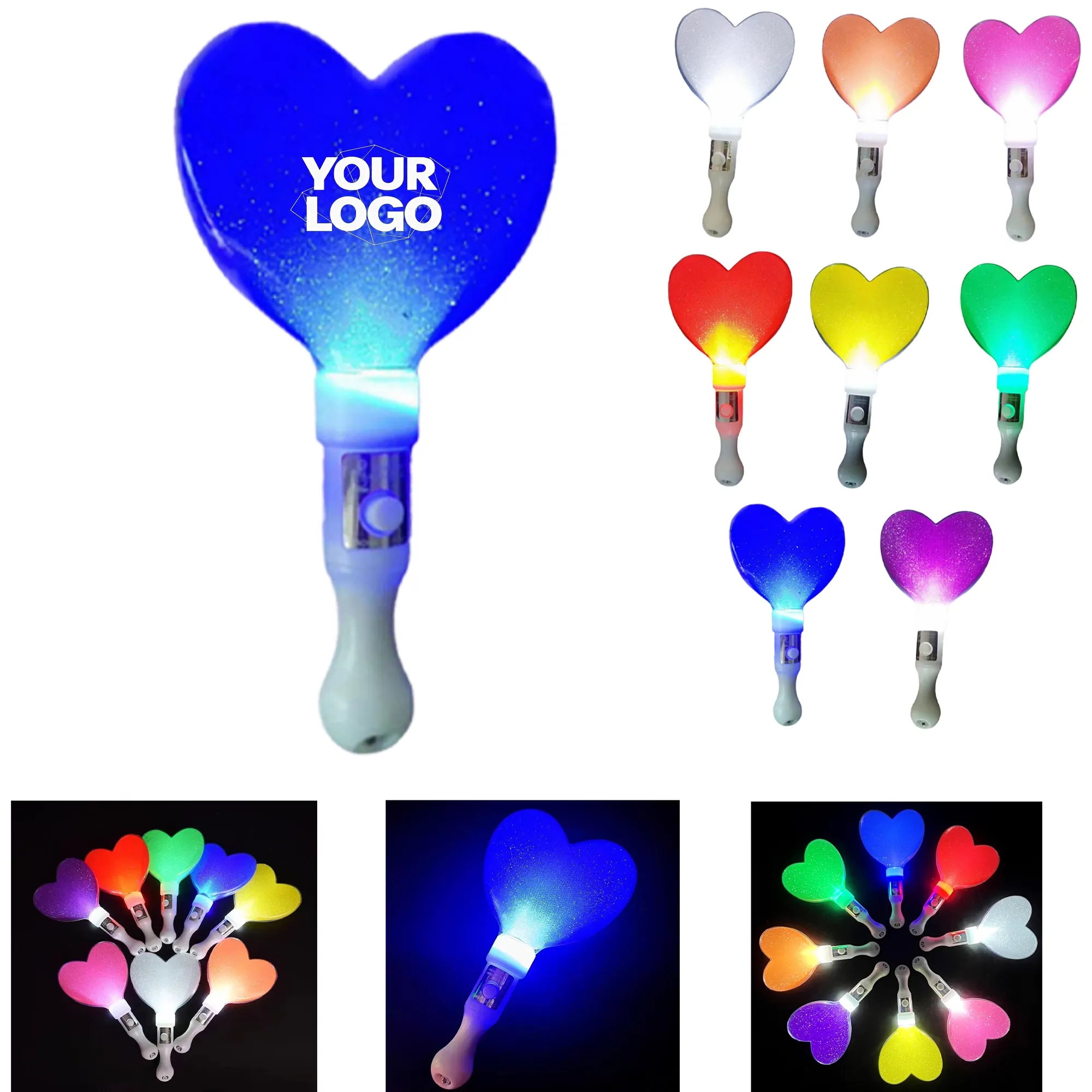 LED Light Up Cheer Wand 12