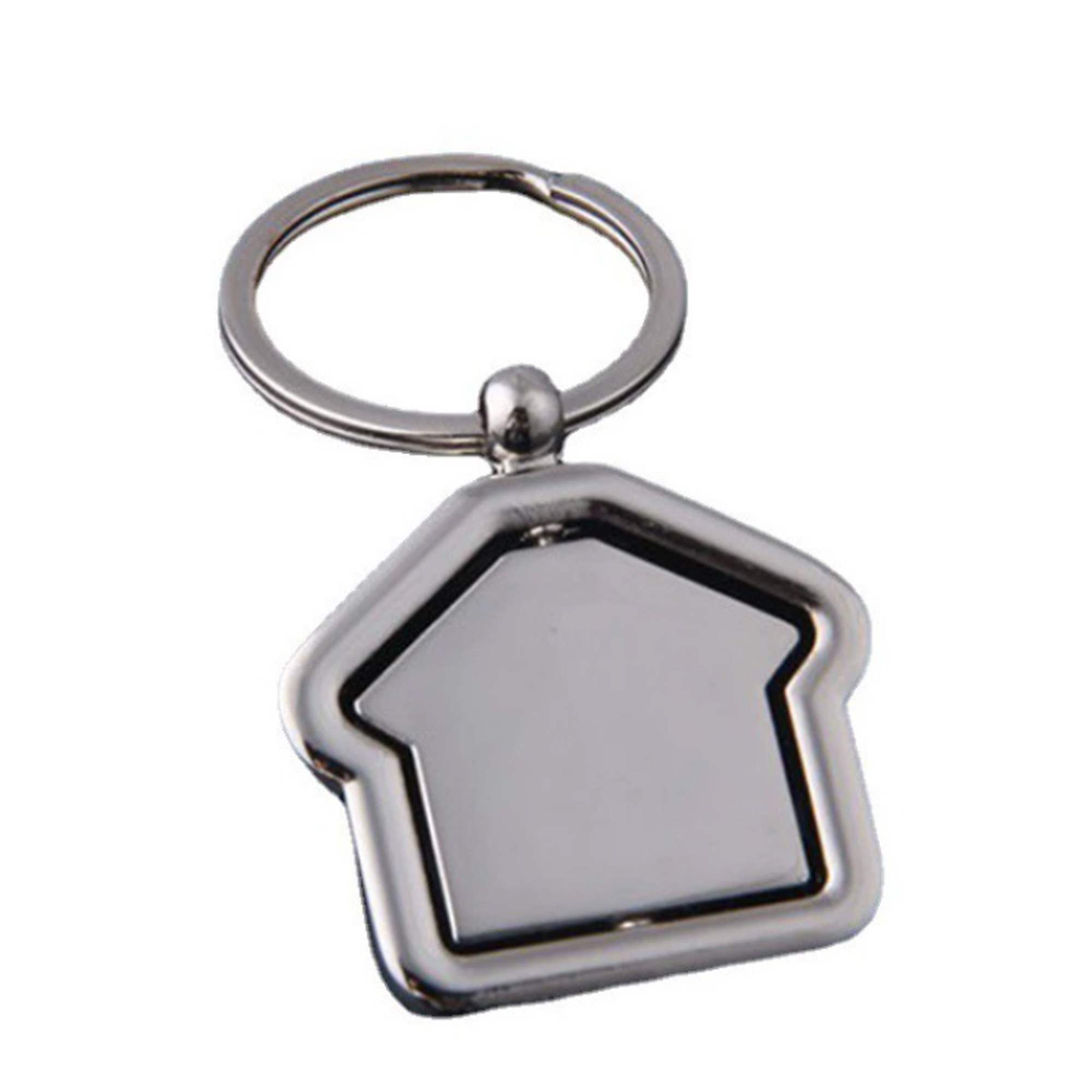 Metal House Keychain 5