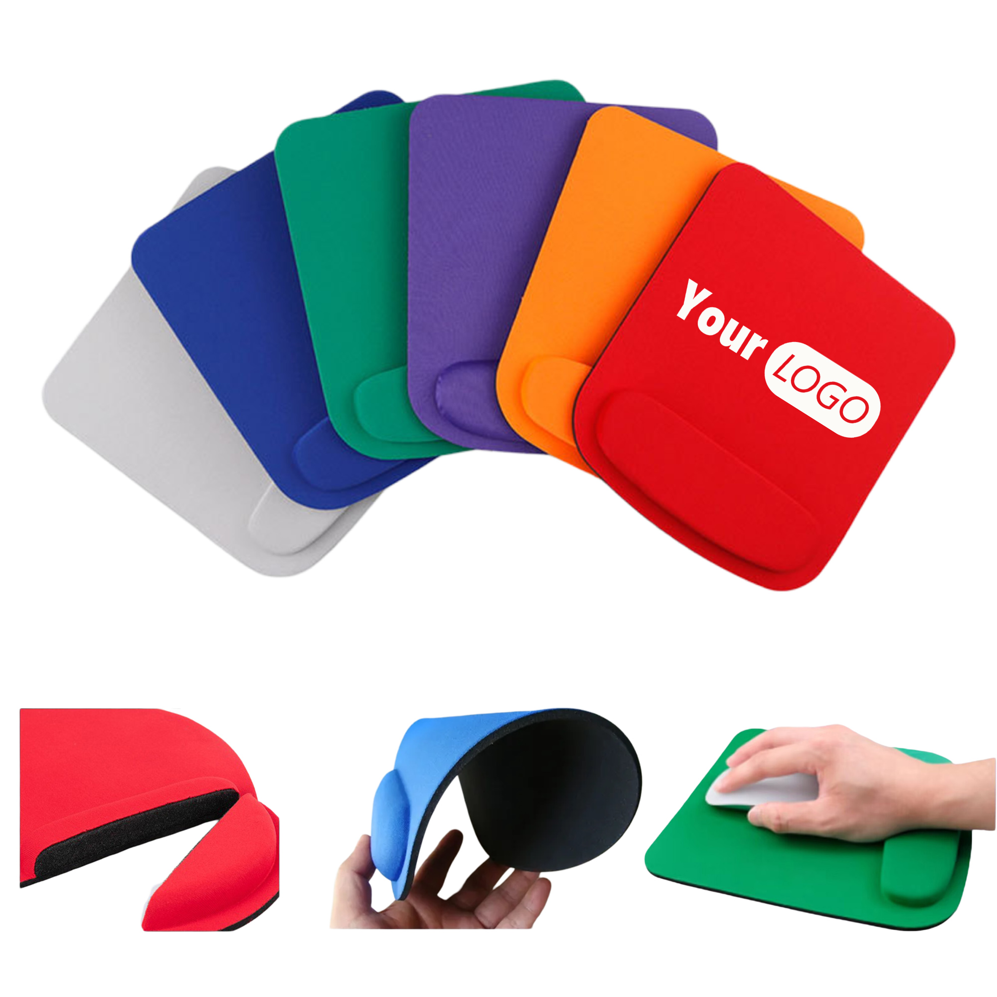 EVA Ergonomic Mouse Pad with Wrist Support 2