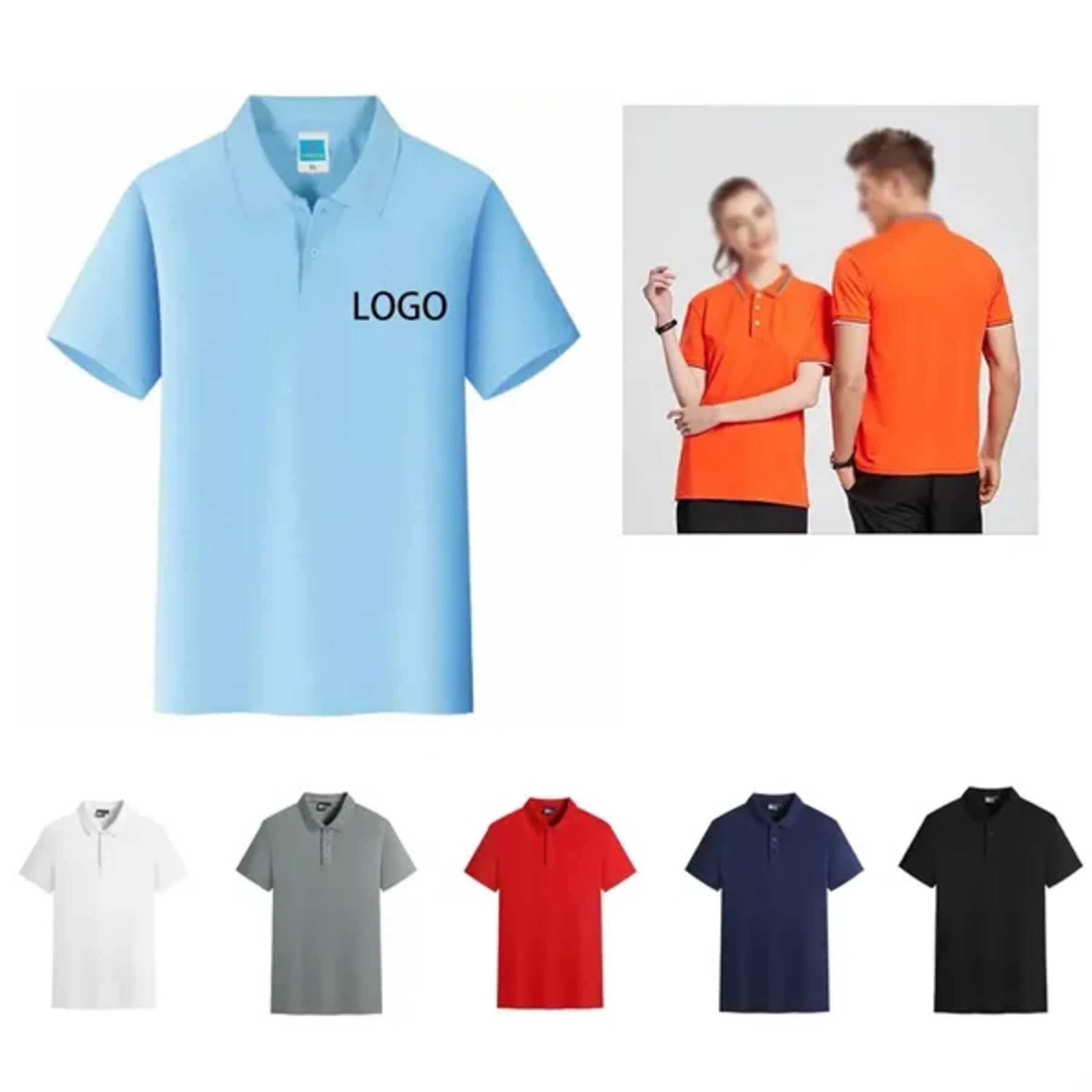 Premium Embroidered Polo Shirt
