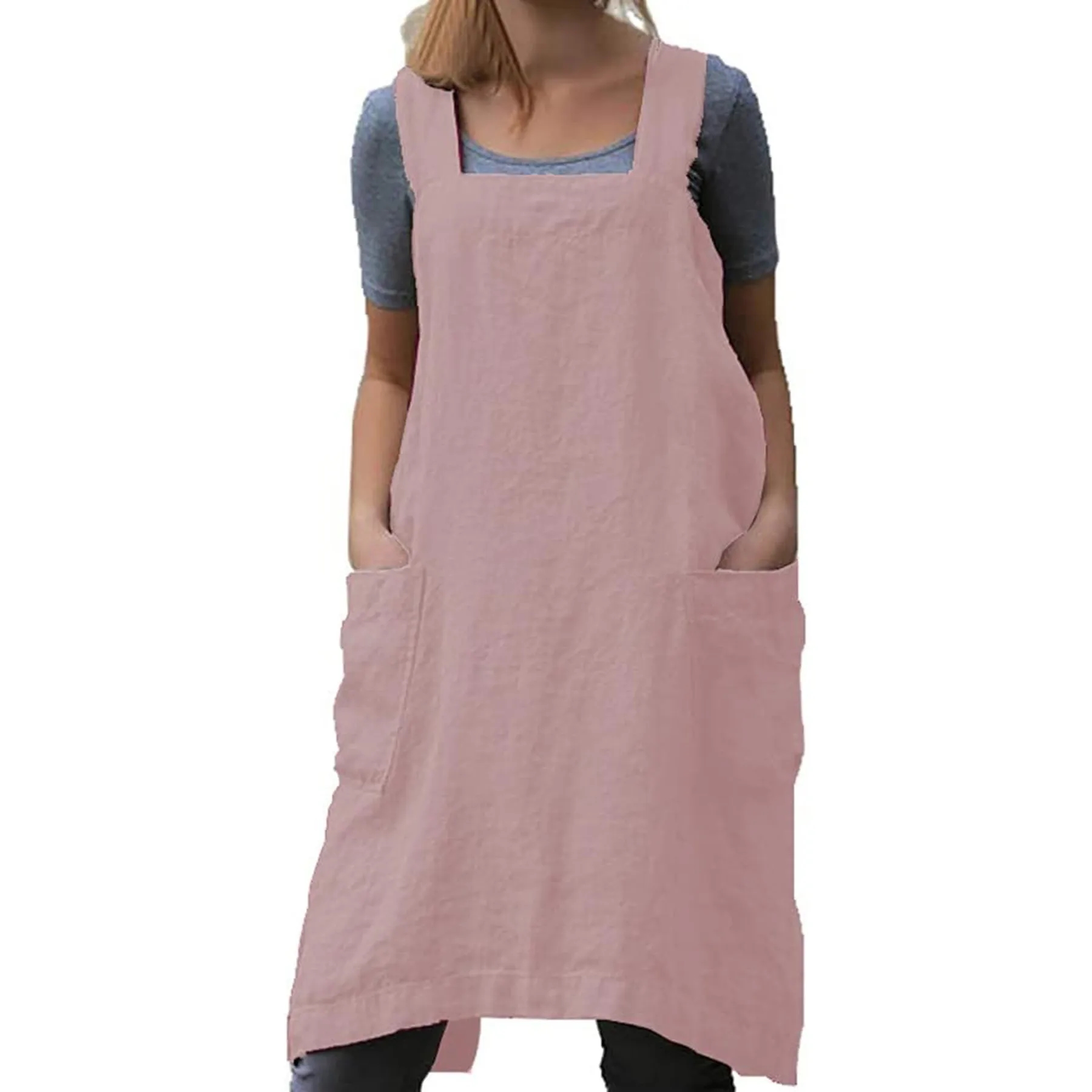 Cotton Linen Apron 42