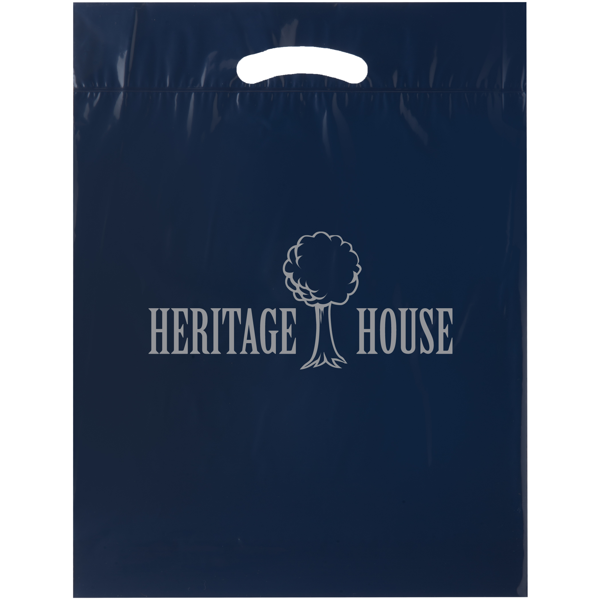 Fold Over Reinforced Die Cut Bag 23