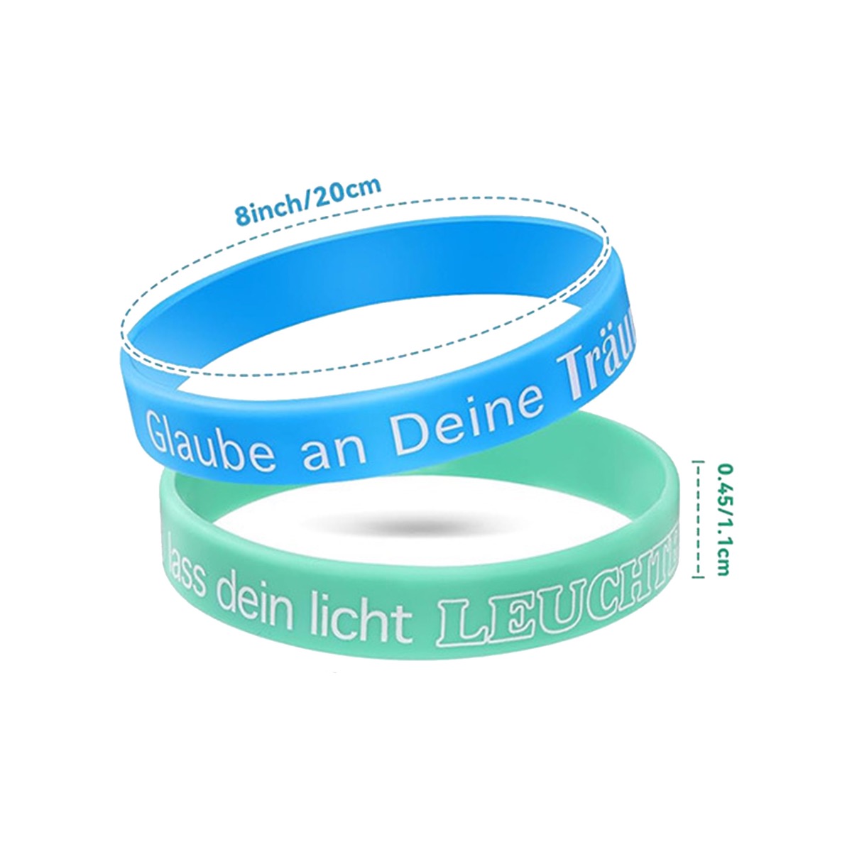 Soft And Skin-Friendly Silicone Wristband 4