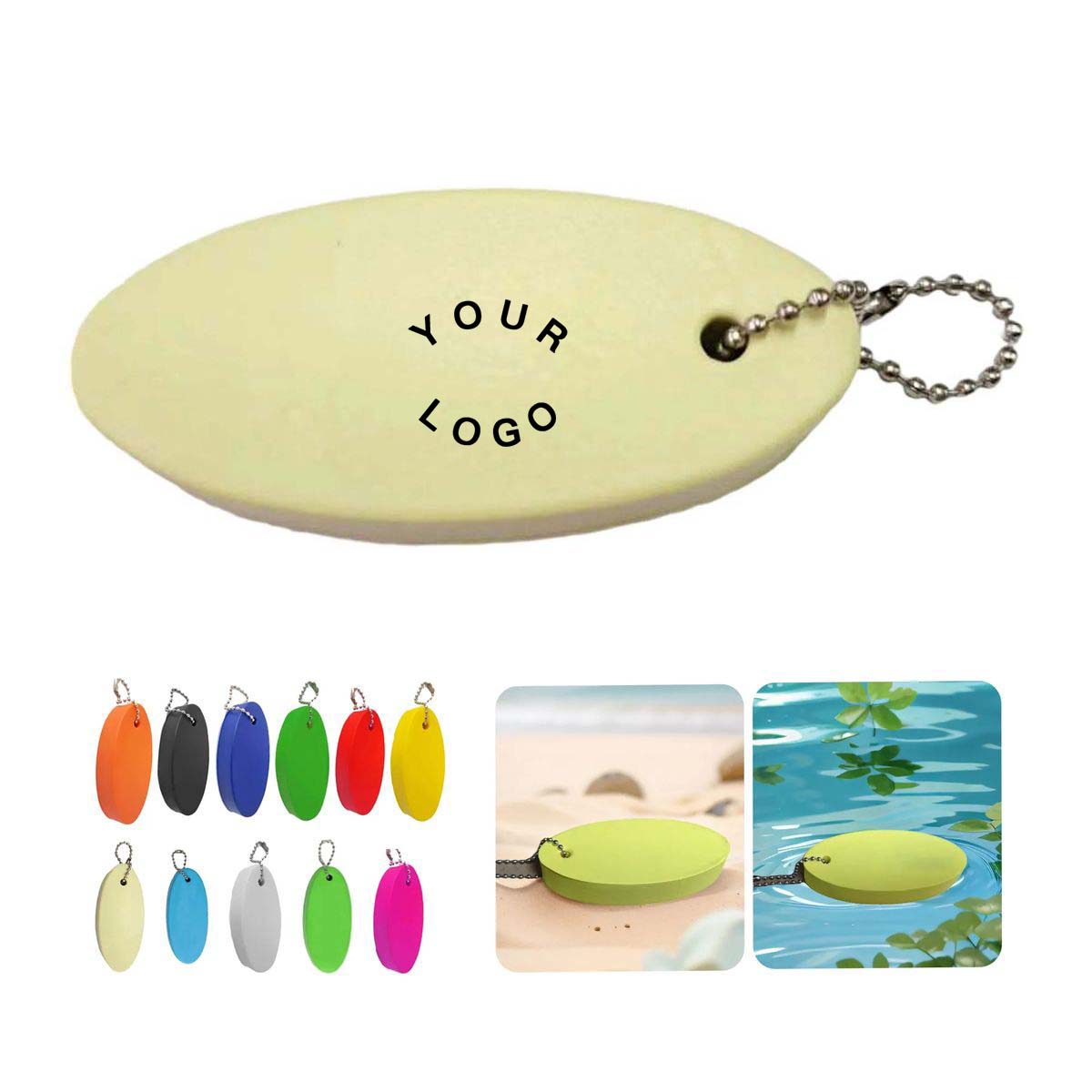 Foam Floating Keychain with Strong Buoyancy