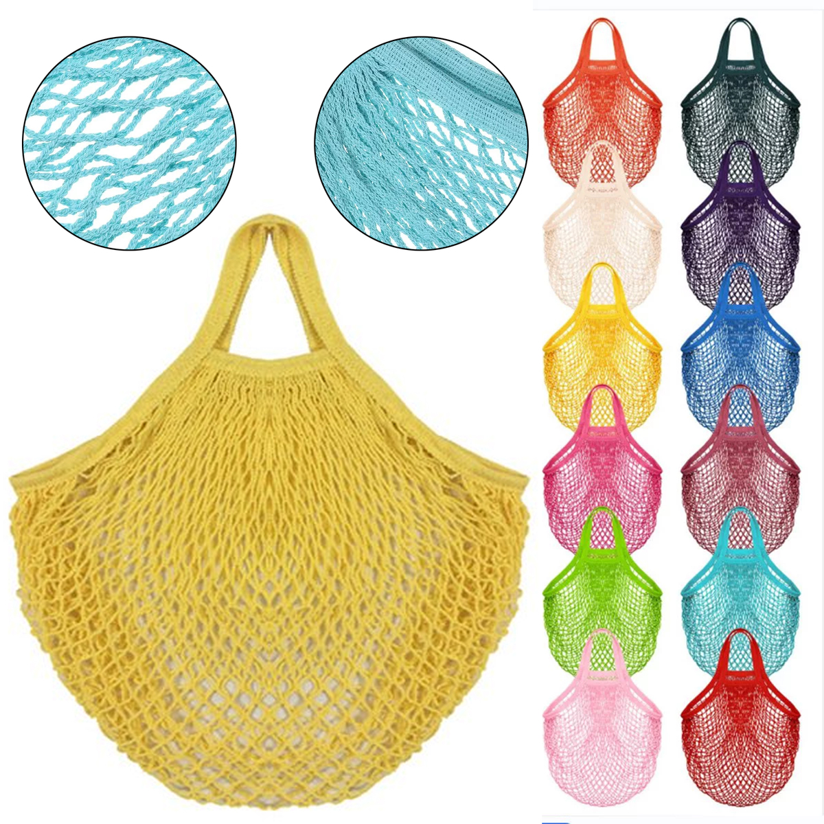 Cotton Mesh Grocery Bags