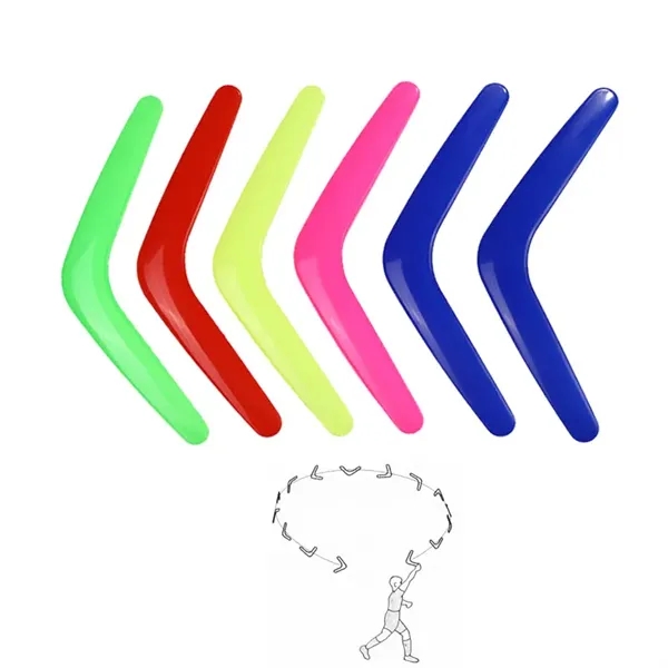 Plastic V-Shaped Boomerangs for event handouts