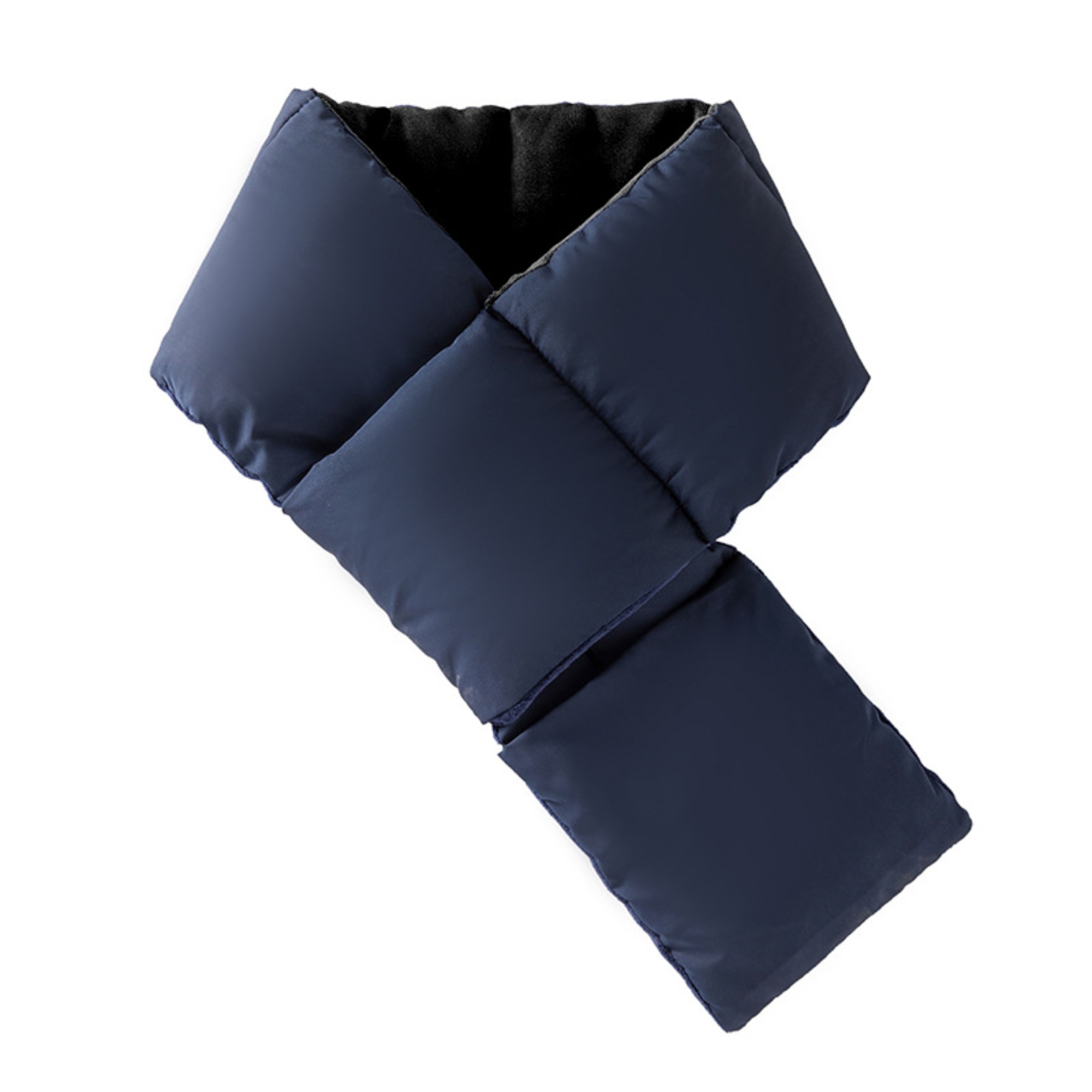 Down Cotton Puffer Winter Scarf 13
