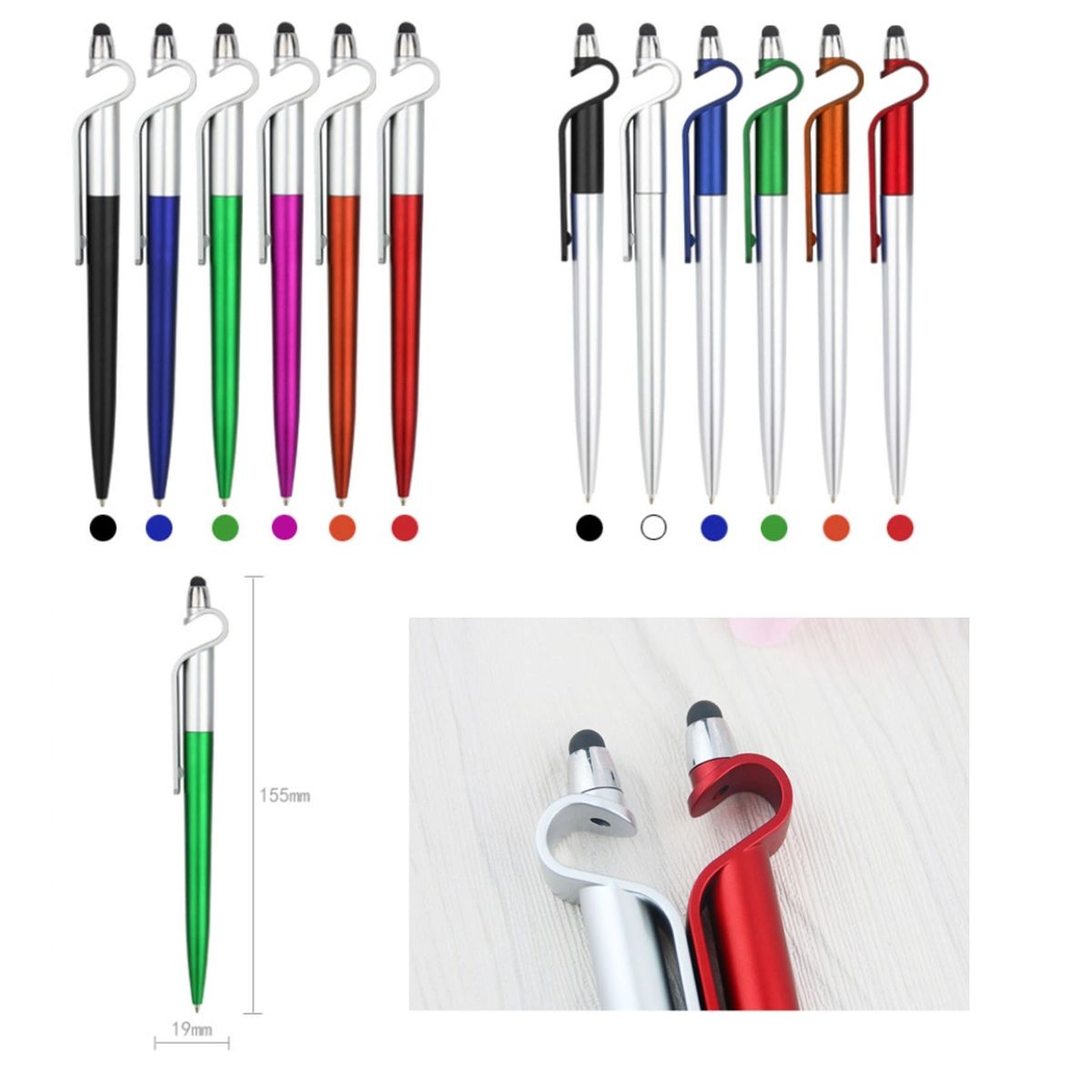 Multifunctional Stylus Pen with Phone Holder