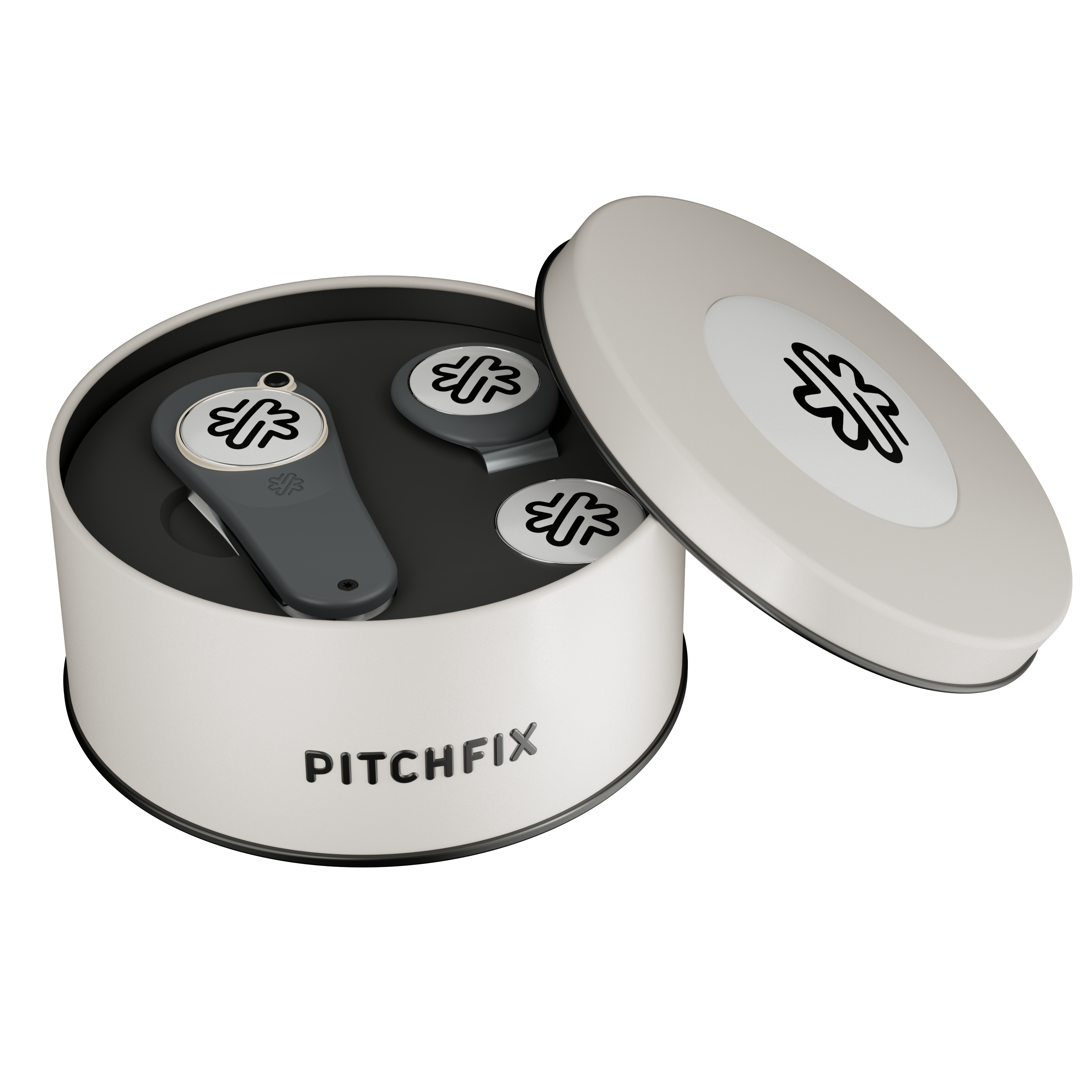 Pitchfix Original Golf Divot Tool in Round Tin 9