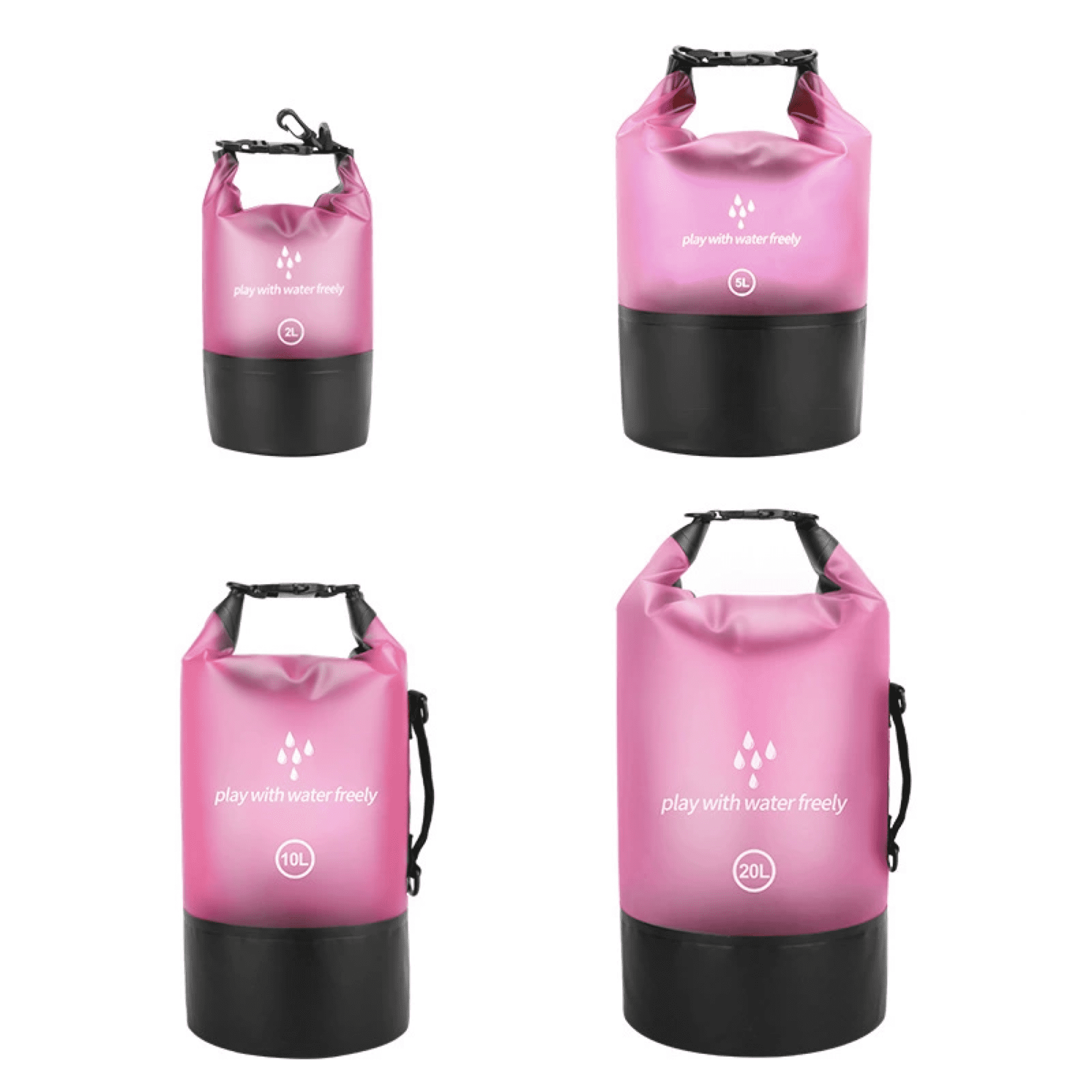 Colored Transparent Dry Bag 23