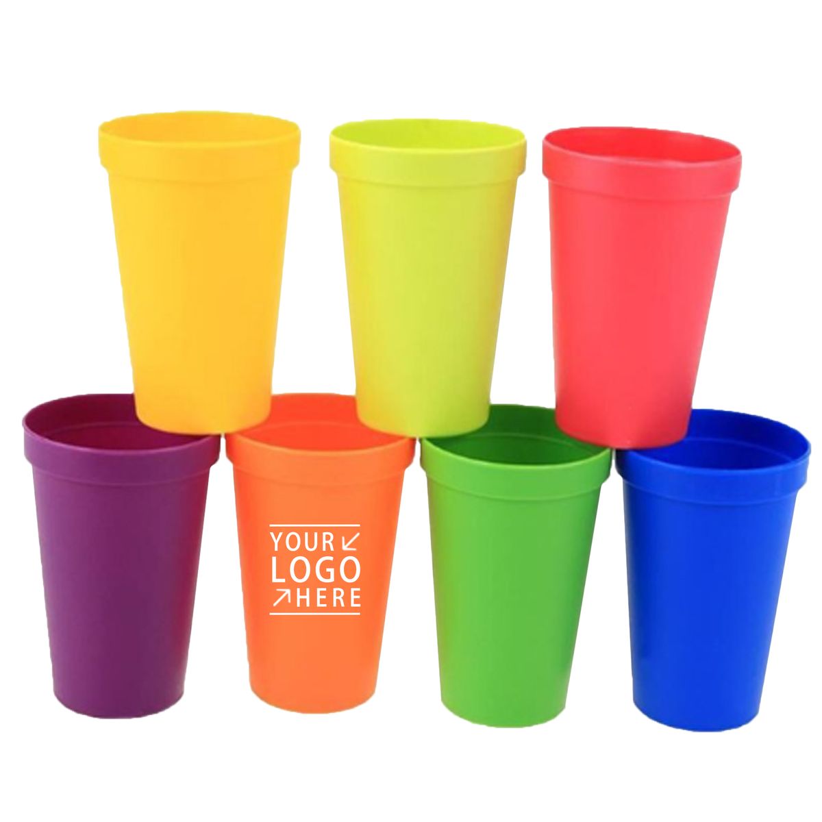 16 Oz. Disposable Plastic Stadium Cup 4