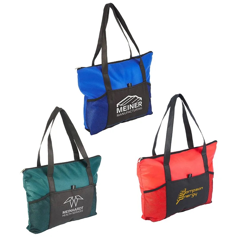 Feather Flight Zippered Tote Bag 4