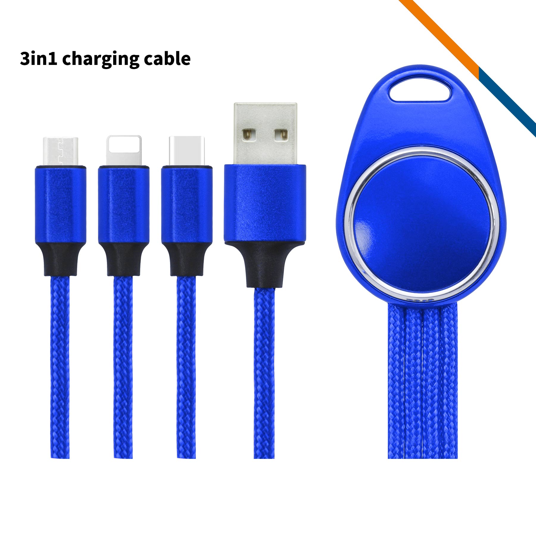 Hamilton Keychain Light Up Charging Cable 17