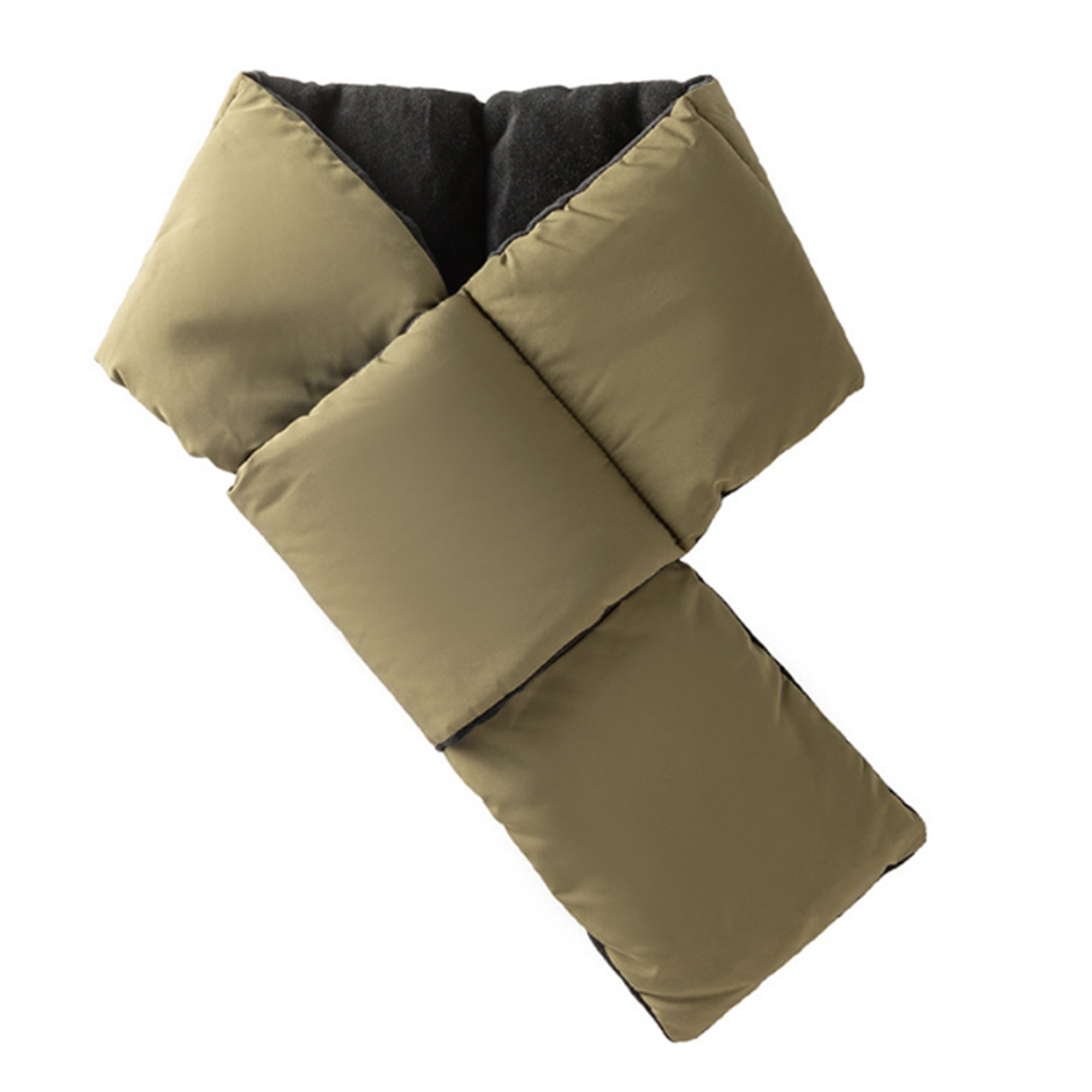 MOQ 50 PCS Puffer Stylish Winter Scarf 16