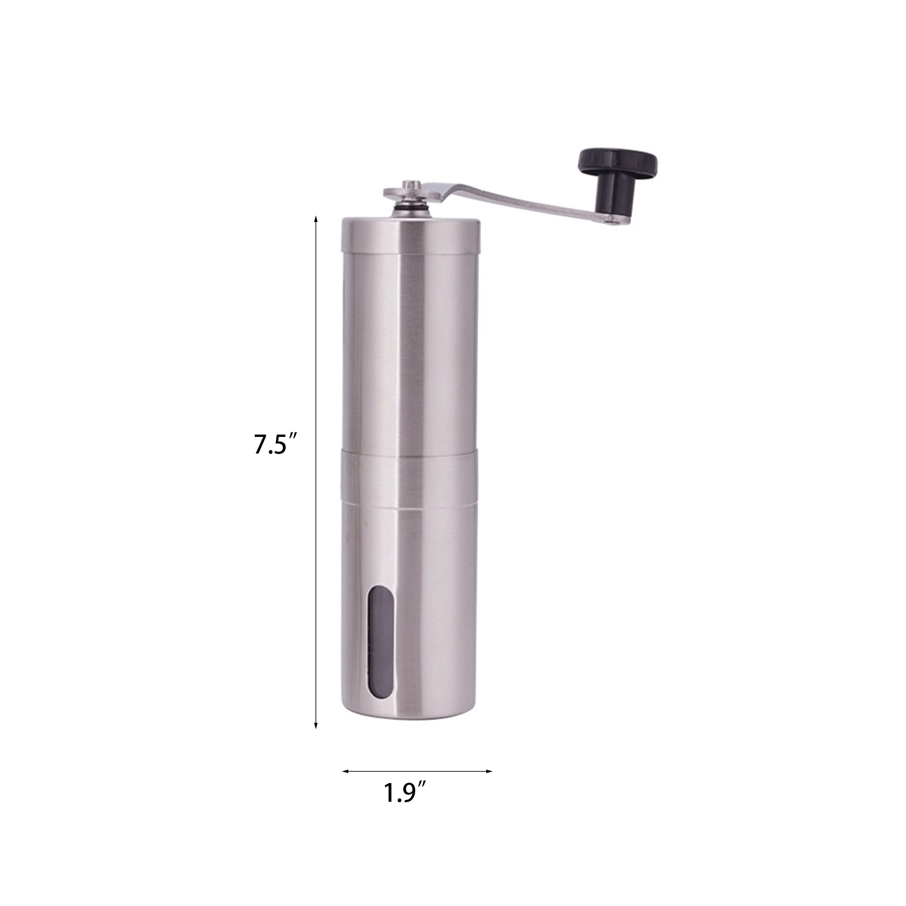 Stainless Steel Manual Coffee Grinder 6