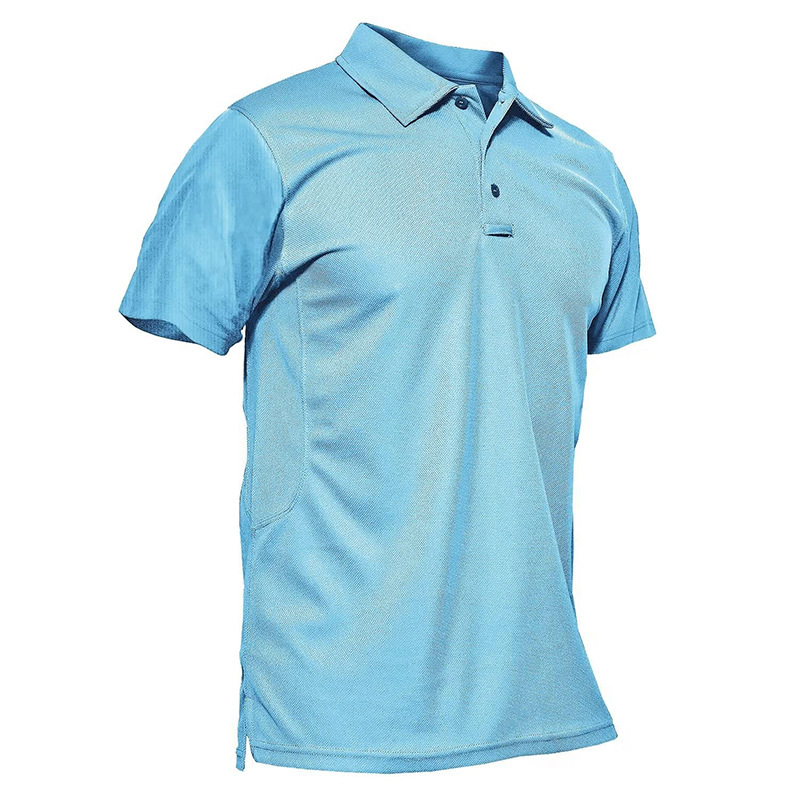 Men's Polo Shirt Quick Dry Performance Short 8