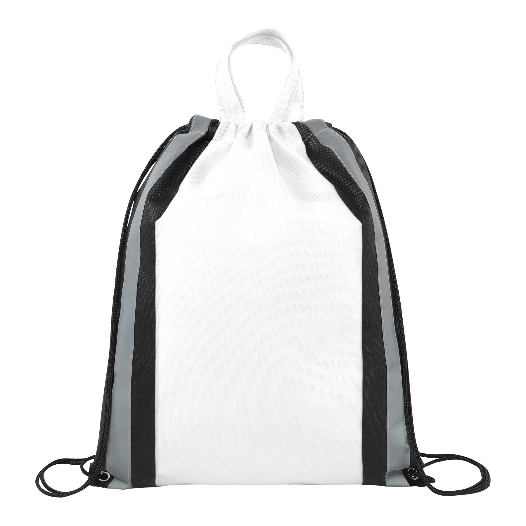Small Reflective Non-Woven Drawstring Bag 24