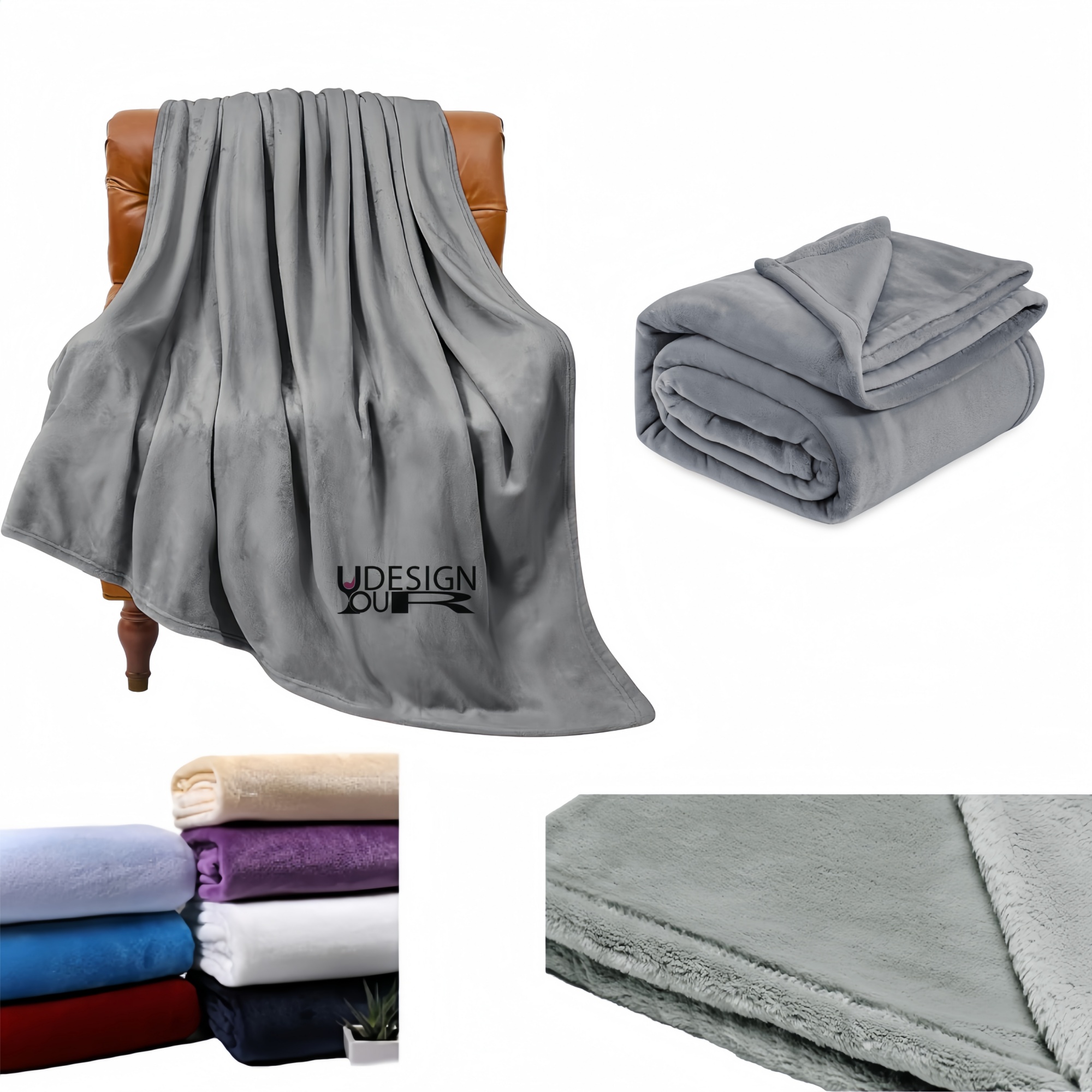 50" x 60" Soft Warm Flannel Blanket