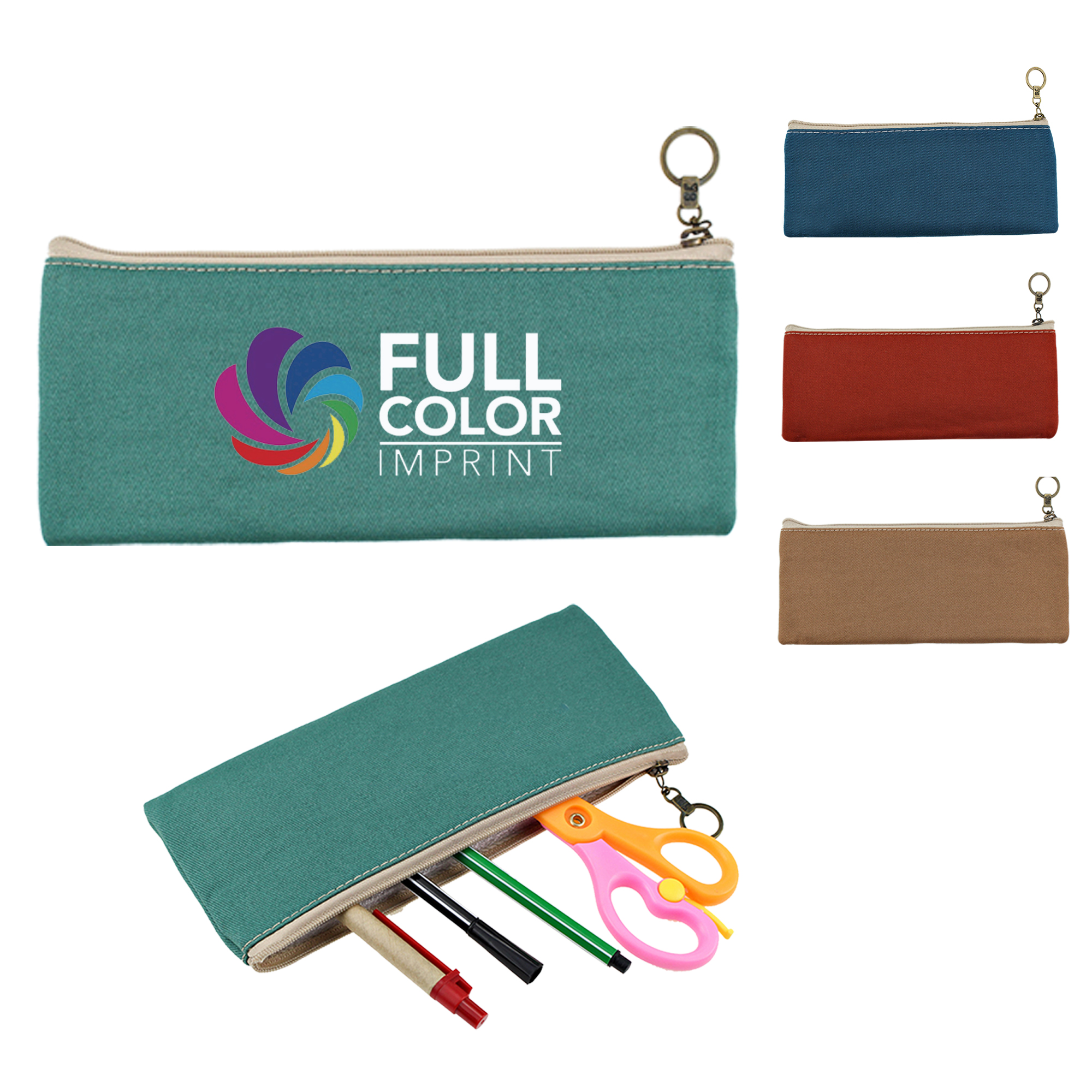 MOQ:10pcs Promotional Student Pencil Bag 3