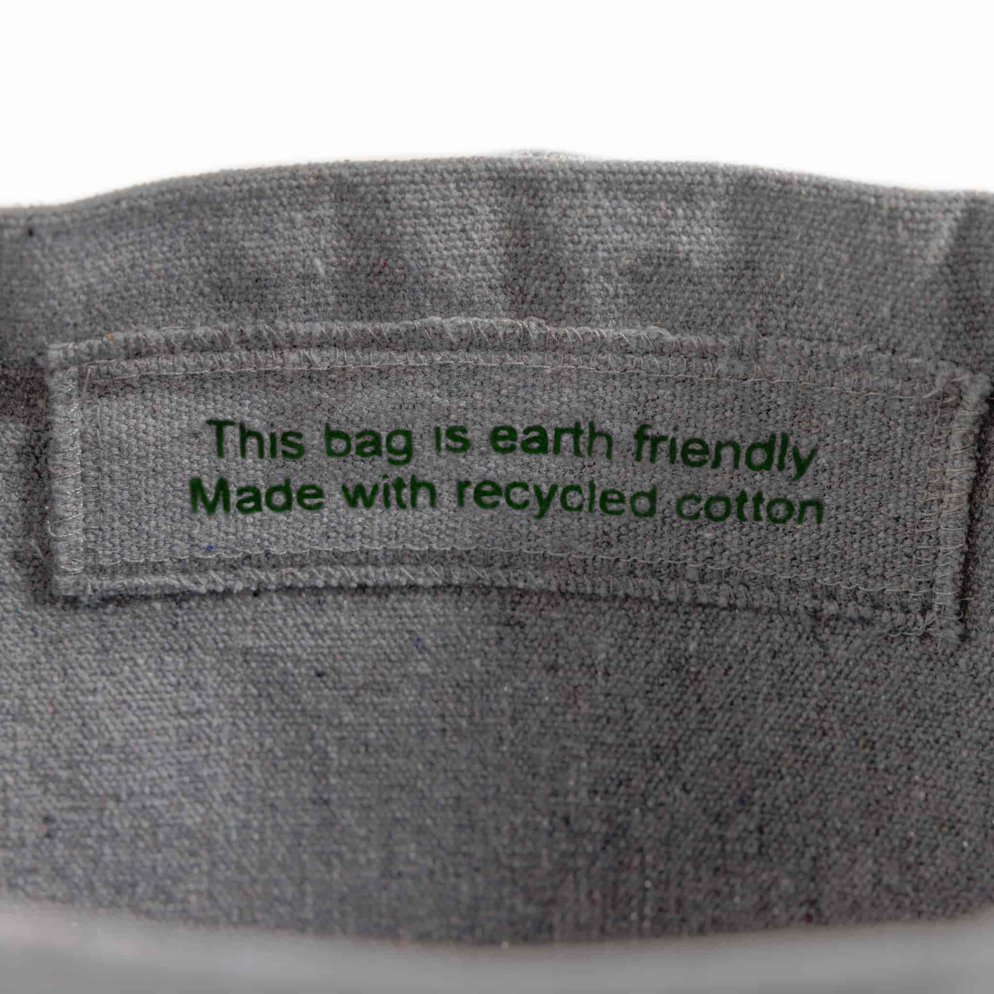 Recycled Classic Canvas Tote Bag 21